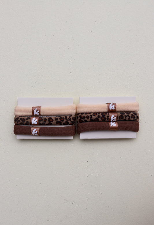 Skinny High Intensi'ties' (pack of 6): Neutral Cheetah