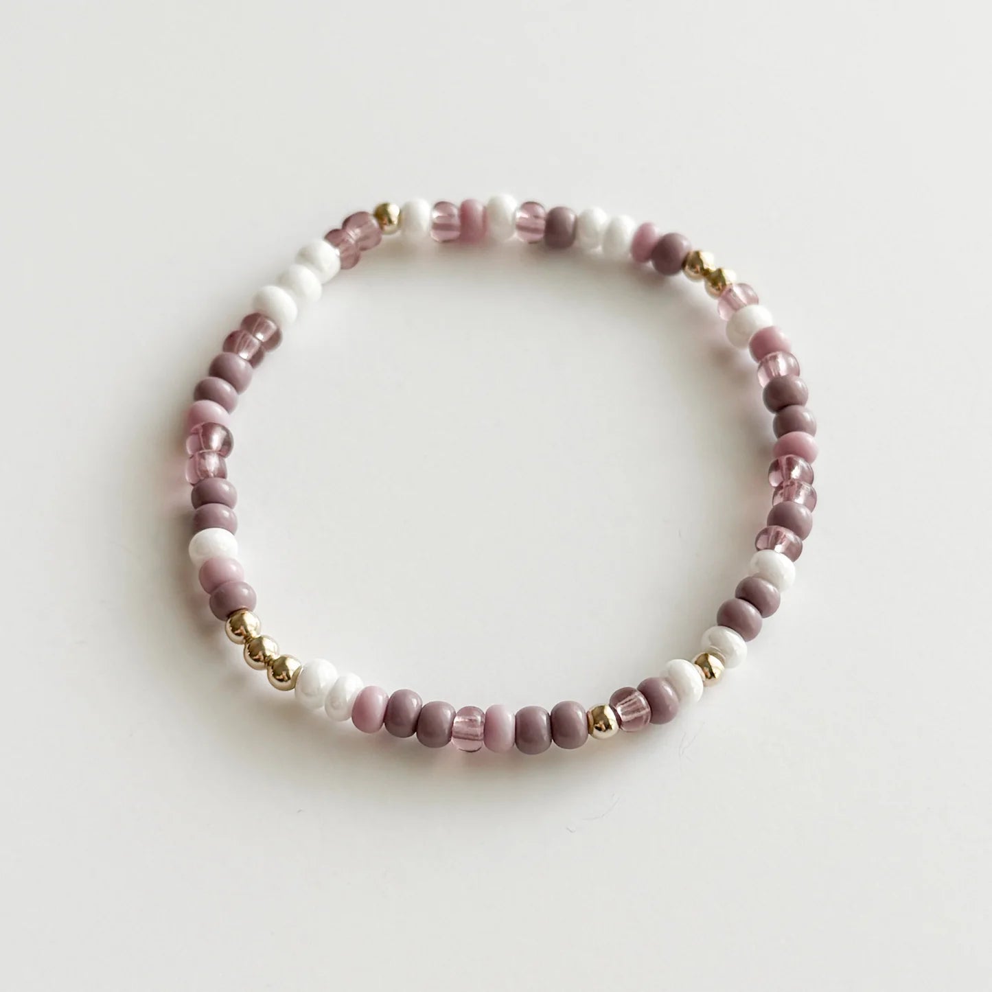 Lavender Haze Gold Confetti Bracelet