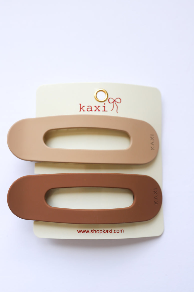 Lay Down Clays (2 pack): Bone + Brown