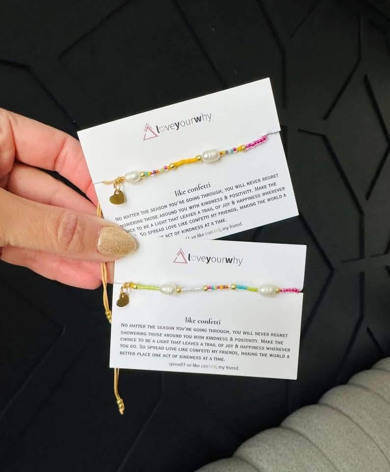 LYW Colorful Confetti Bracelet