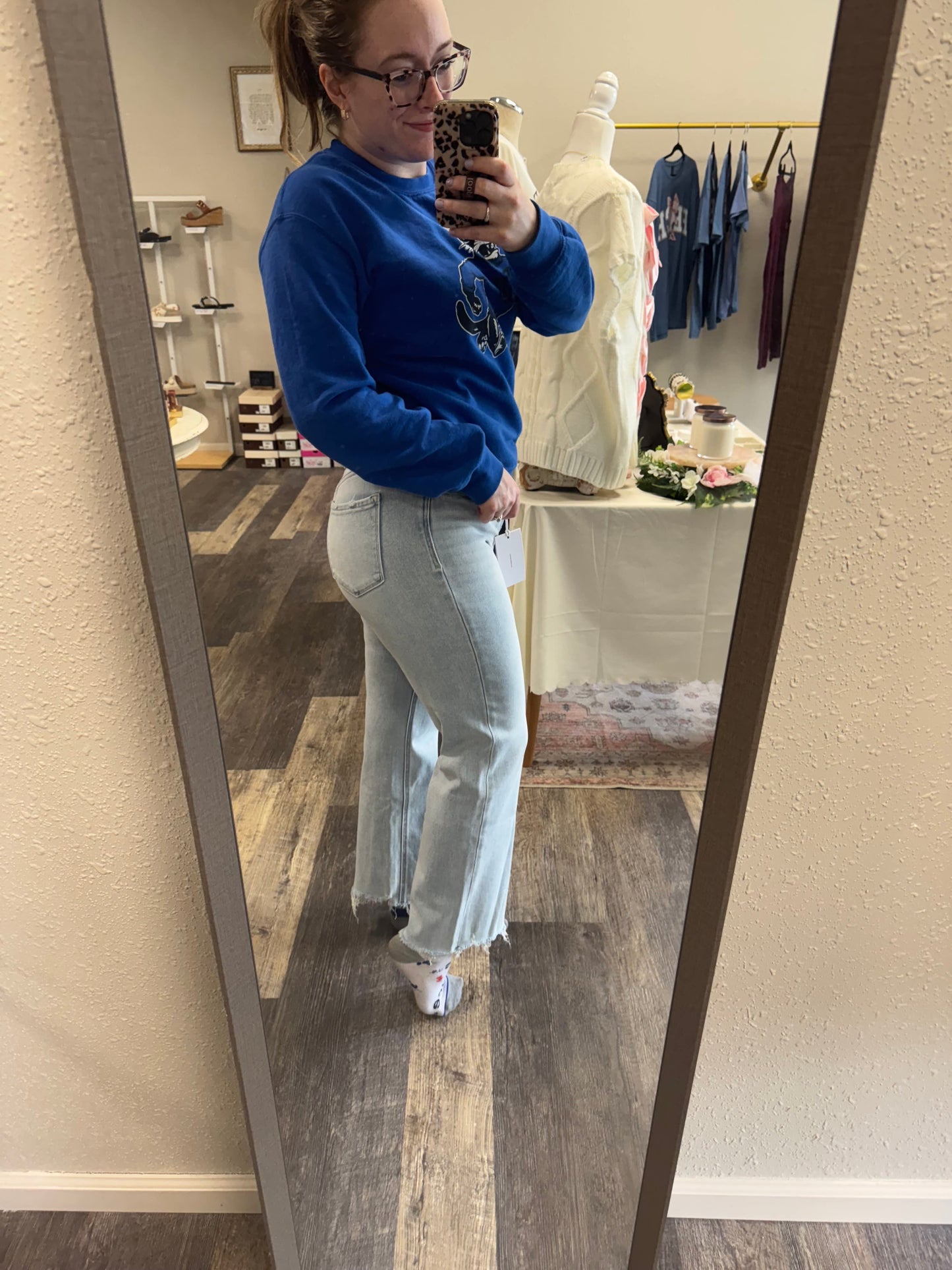 Vervet Slim Wide Jeans