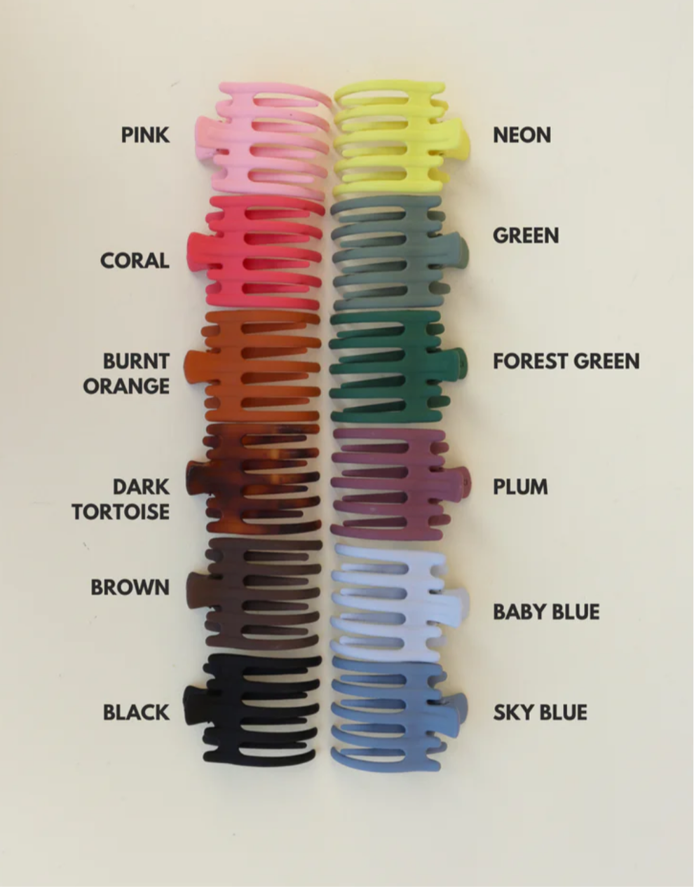 Kaxi Wide Lay Down Claw