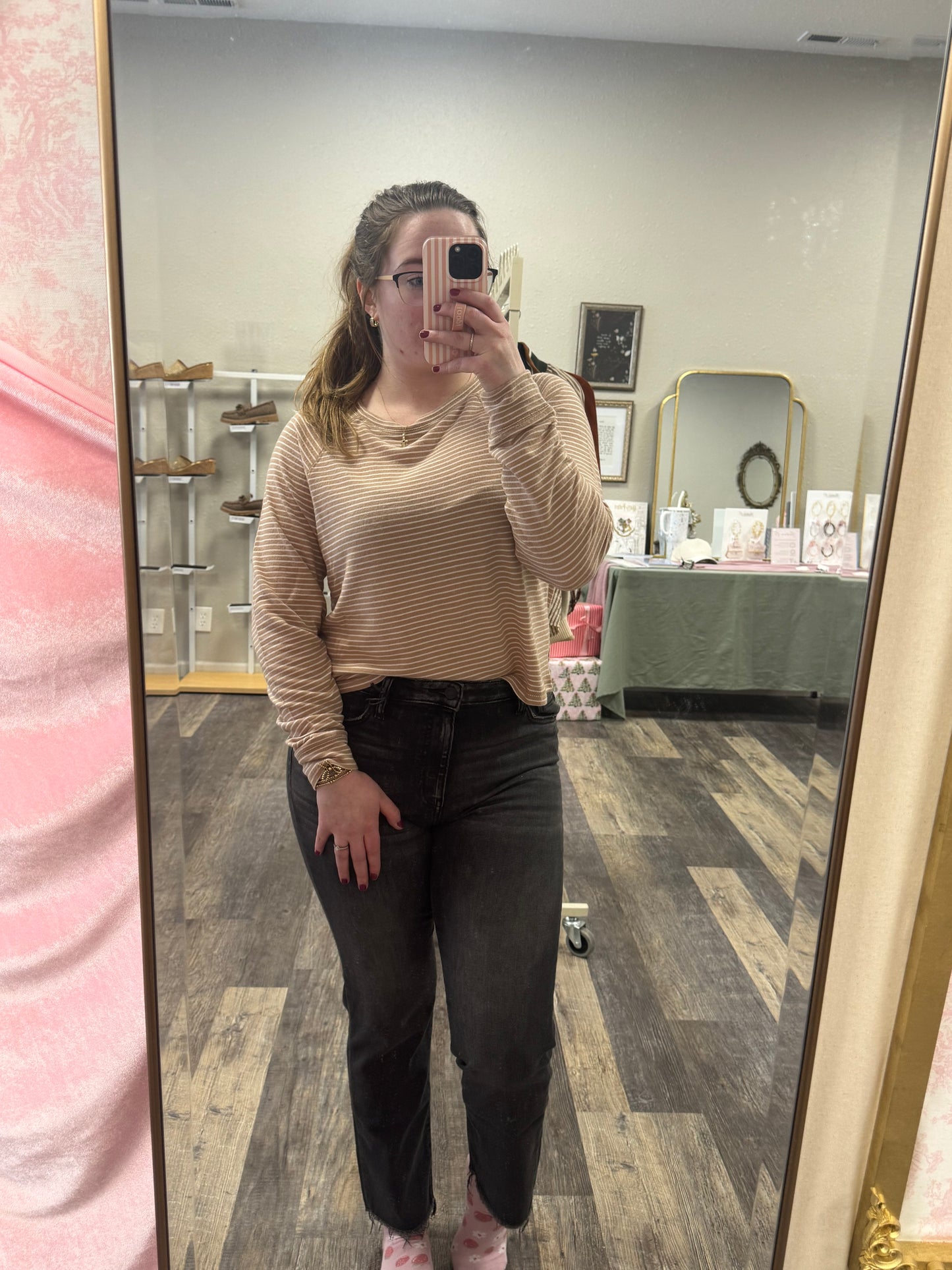 Black Straight Cropped Jean