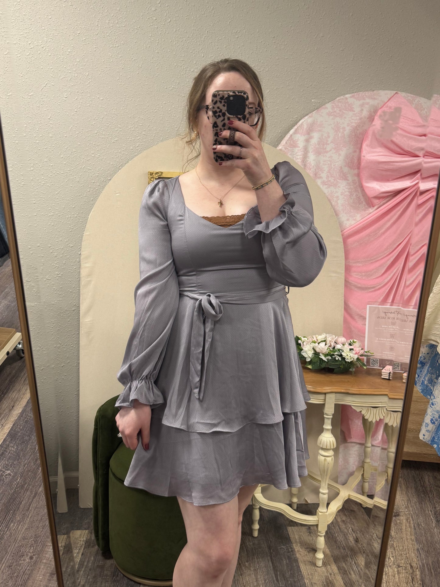 Lavender Tulip Dress