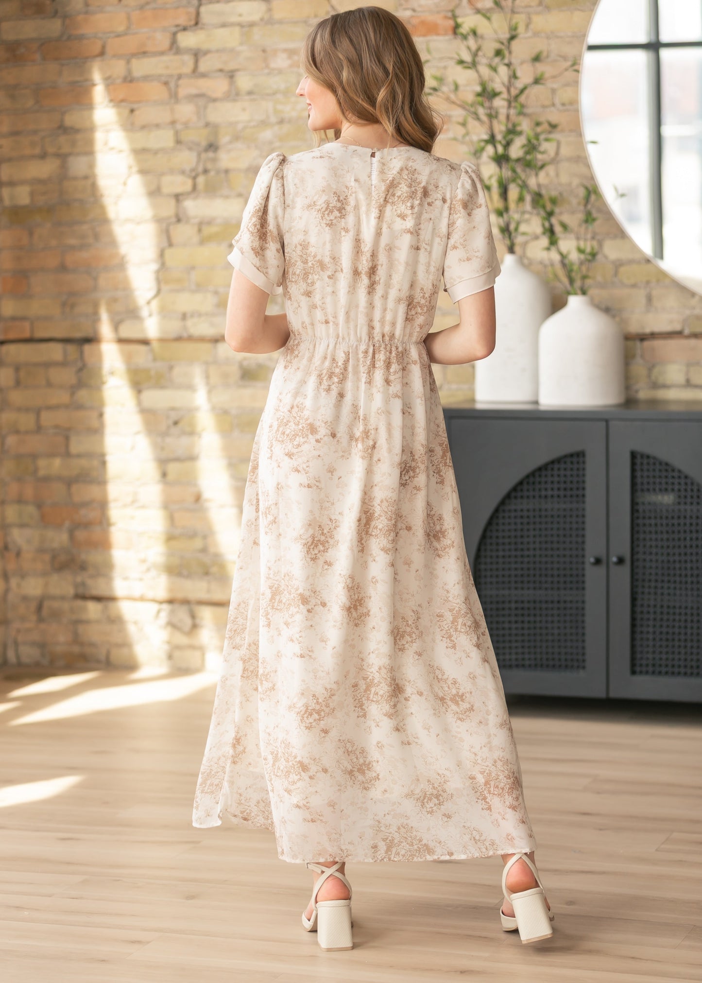 Maren Floral A-line Maxi Dress *Preorder*