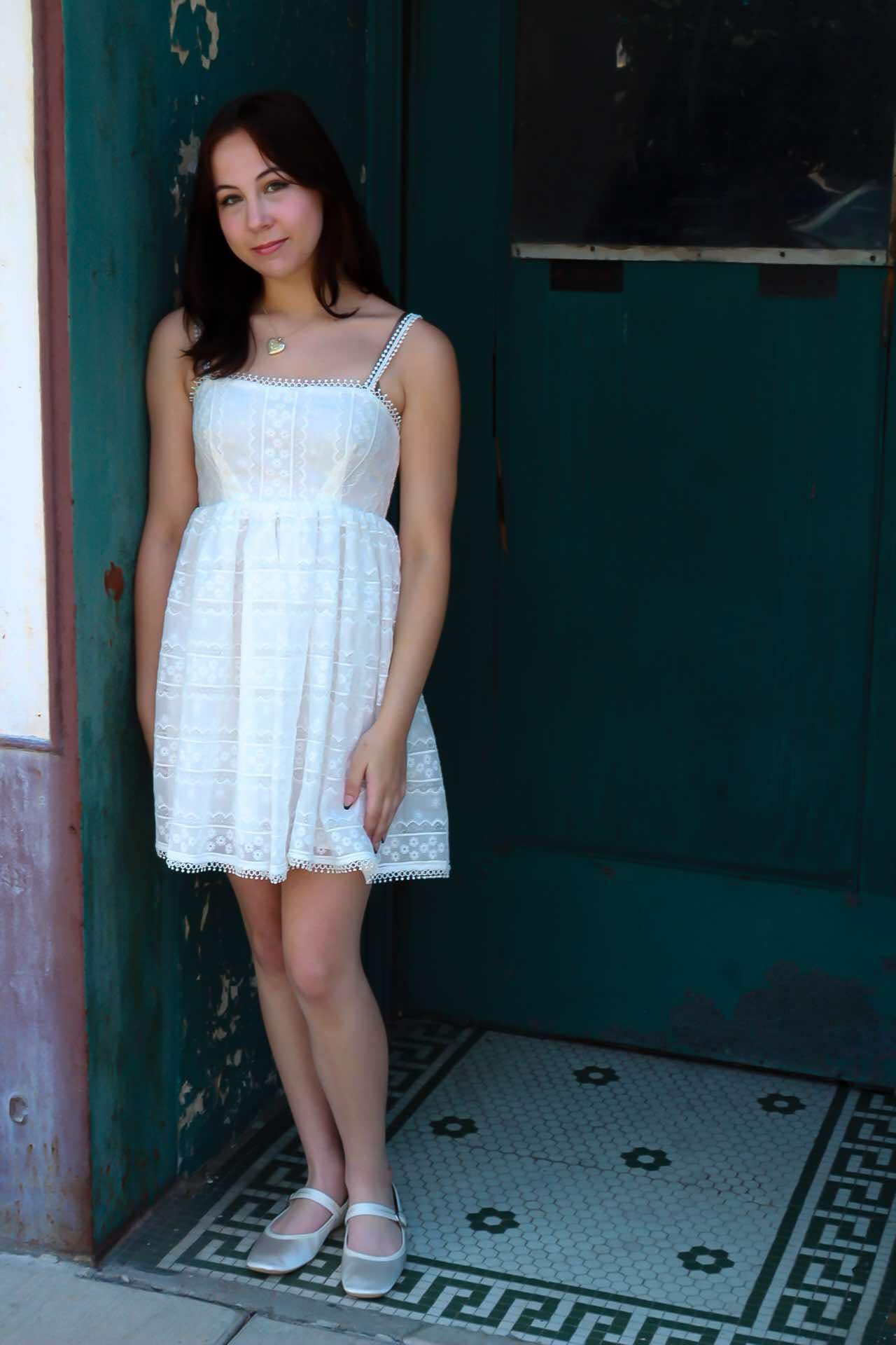 June Eyelet Dress
