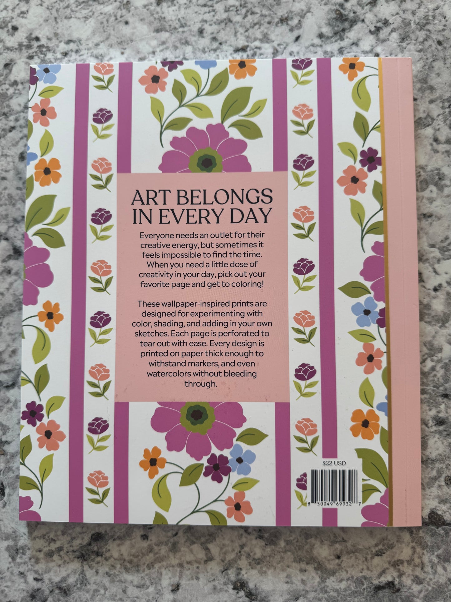 Wallflowers Coloring Book
