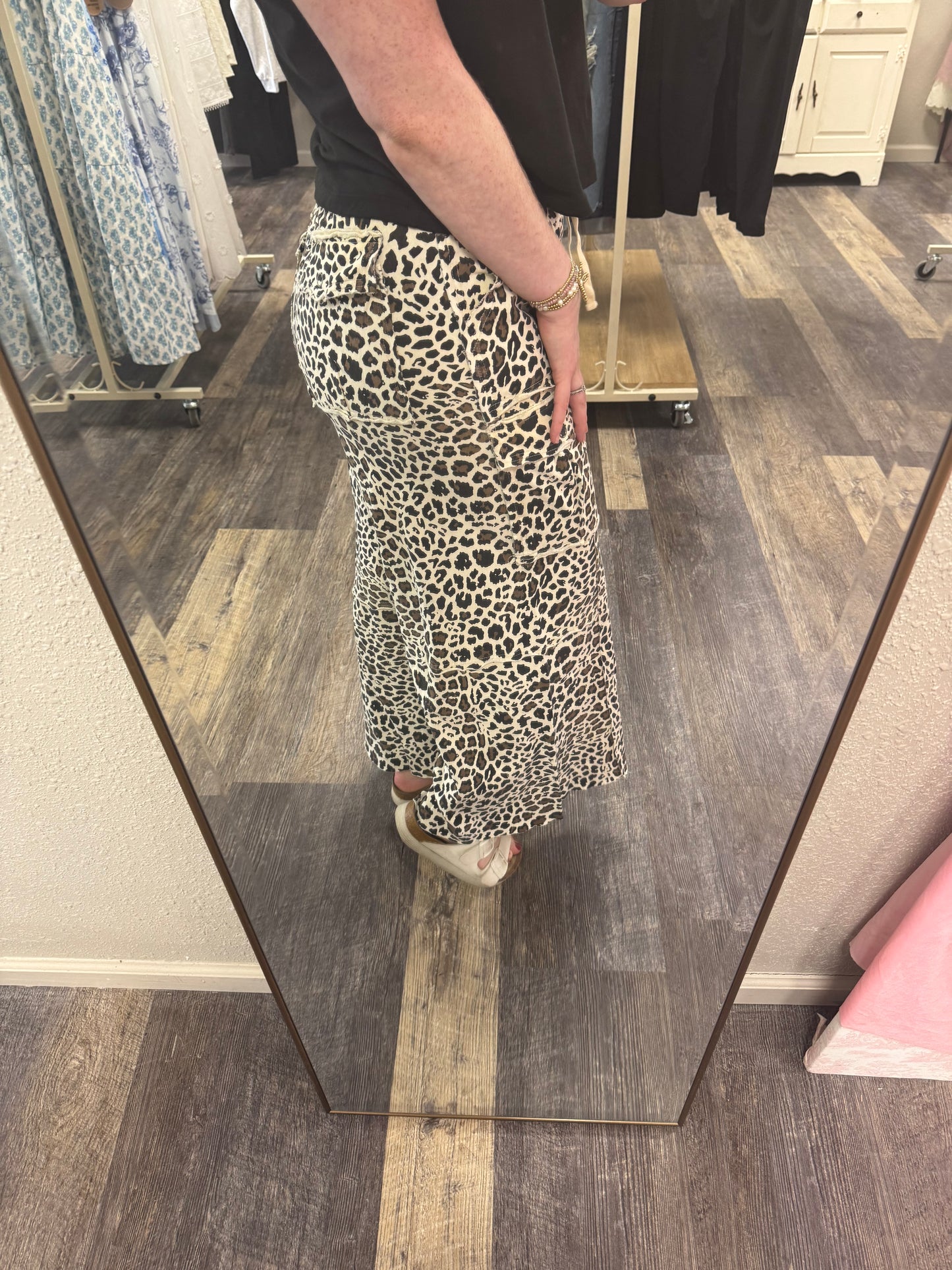 Easel Terry Knit Lounge Pants