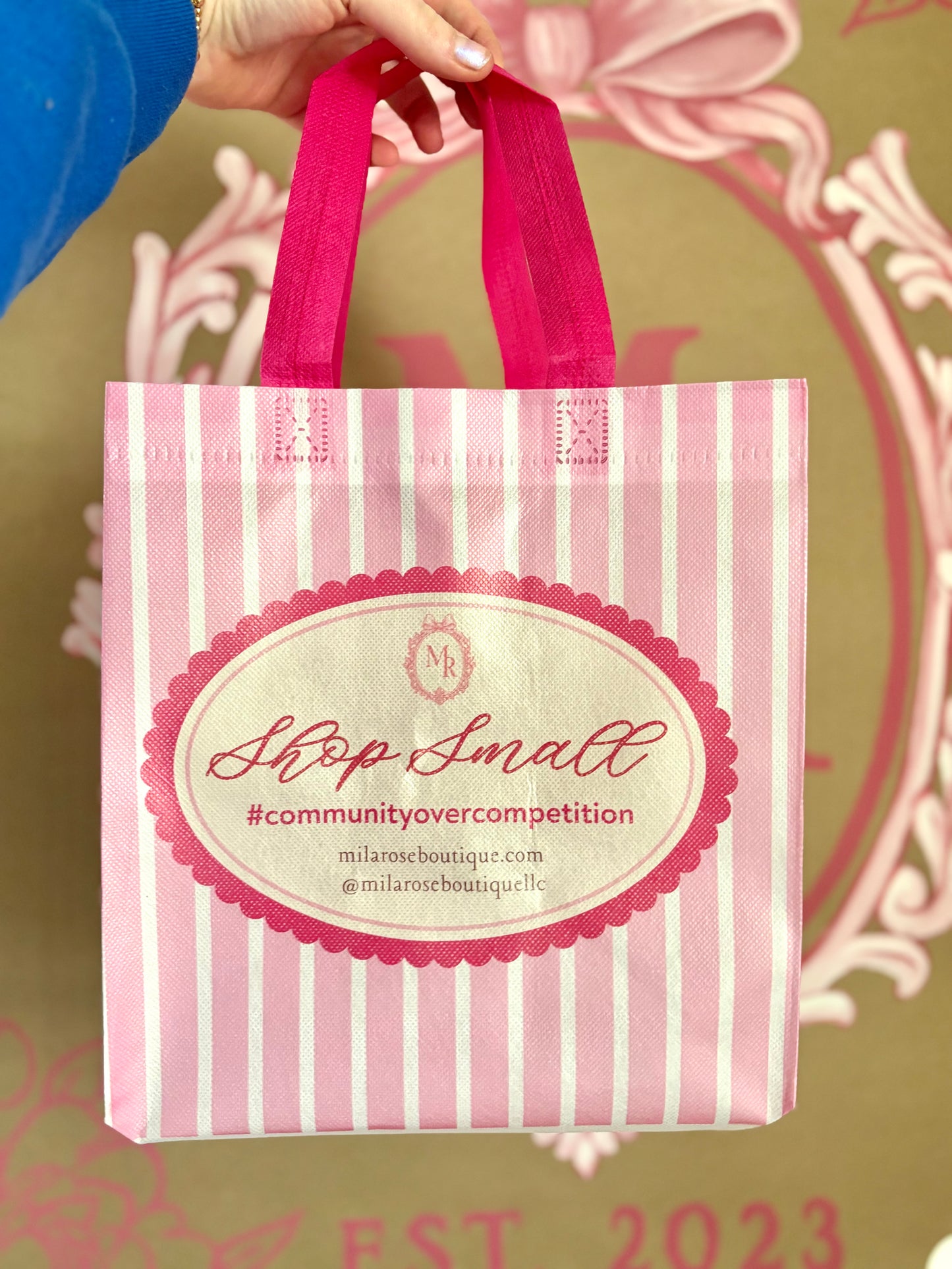 Mila Rose Reusable Totebag