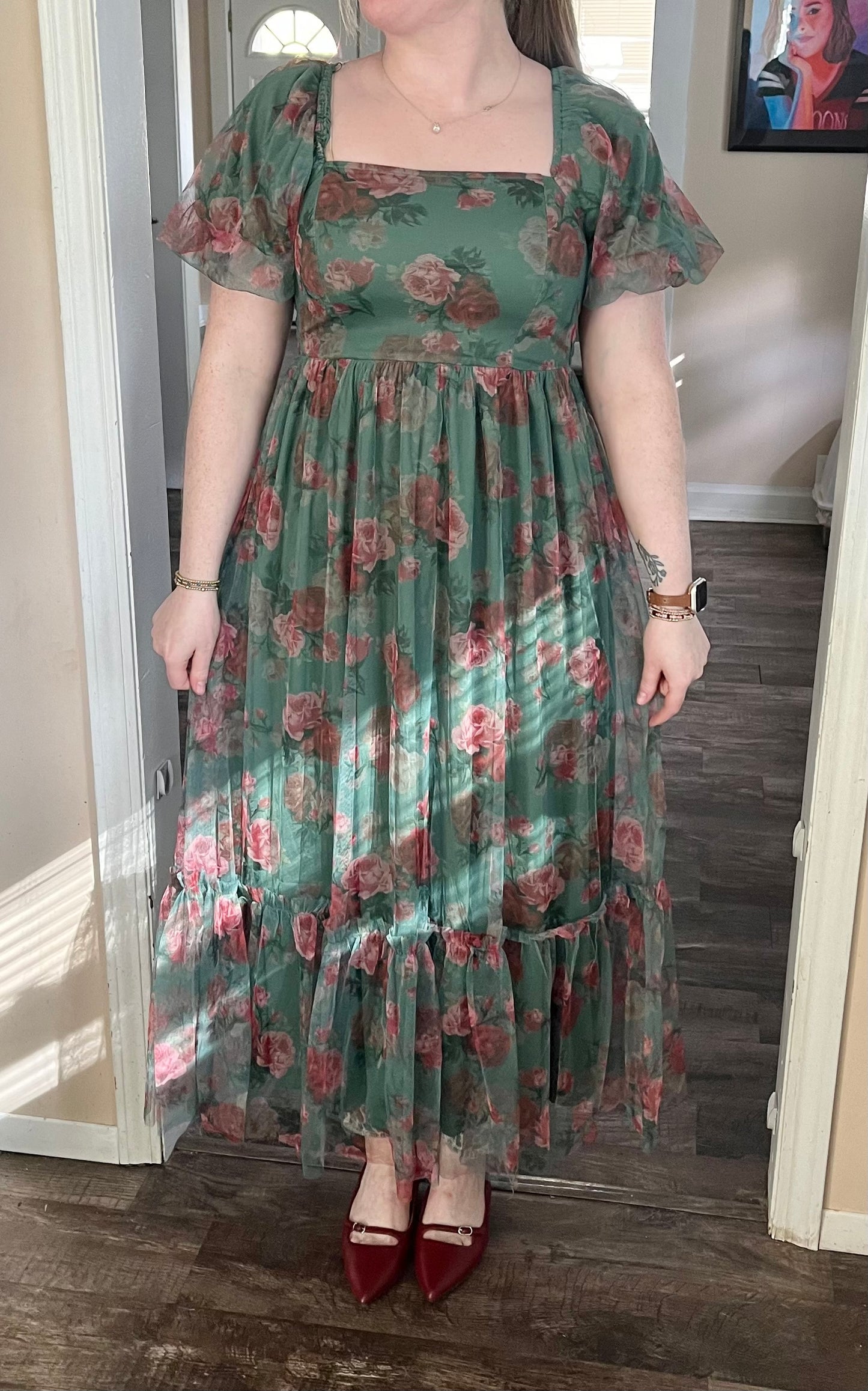 Fern Tulle Maxi Dress