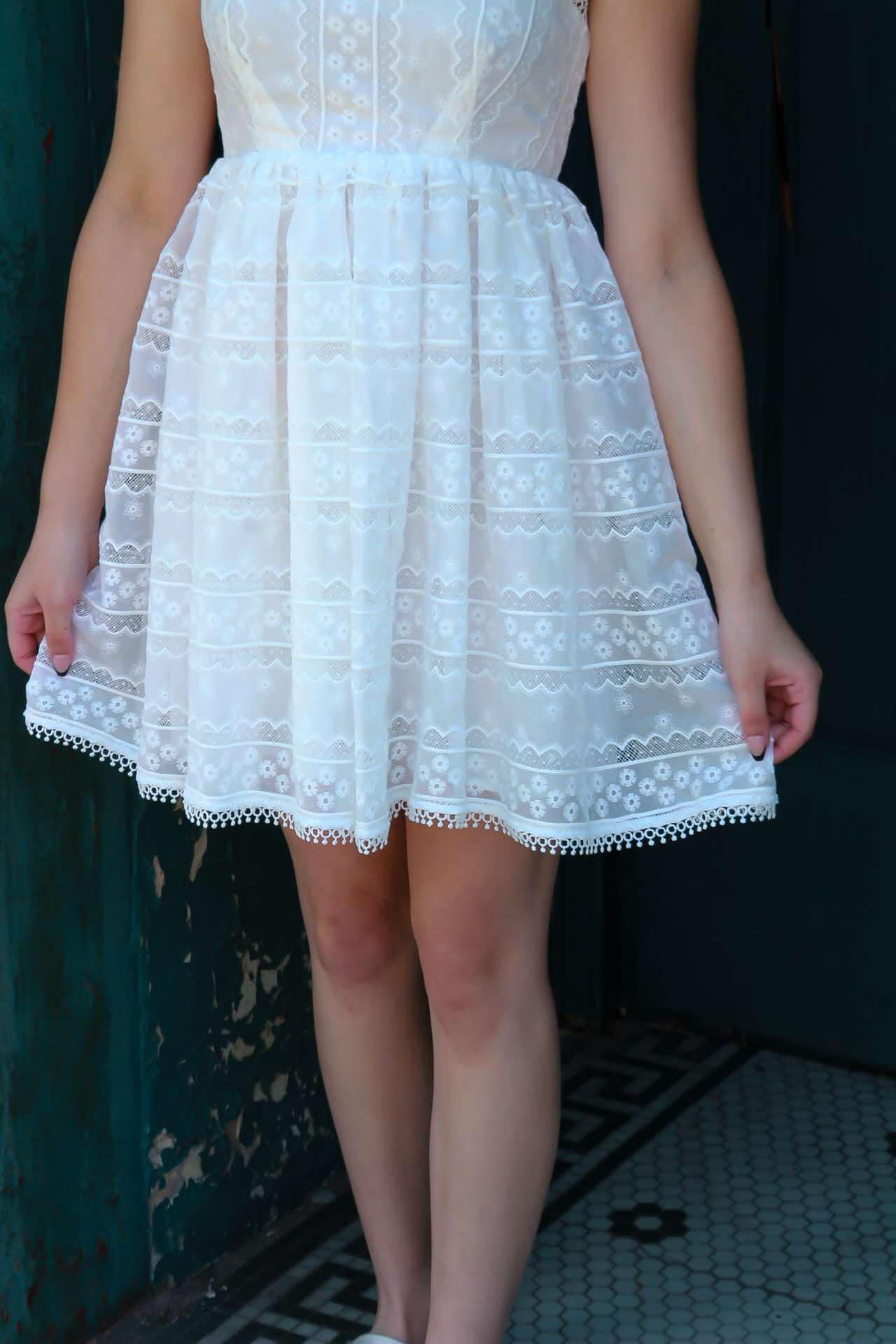 June Eyelet Dress