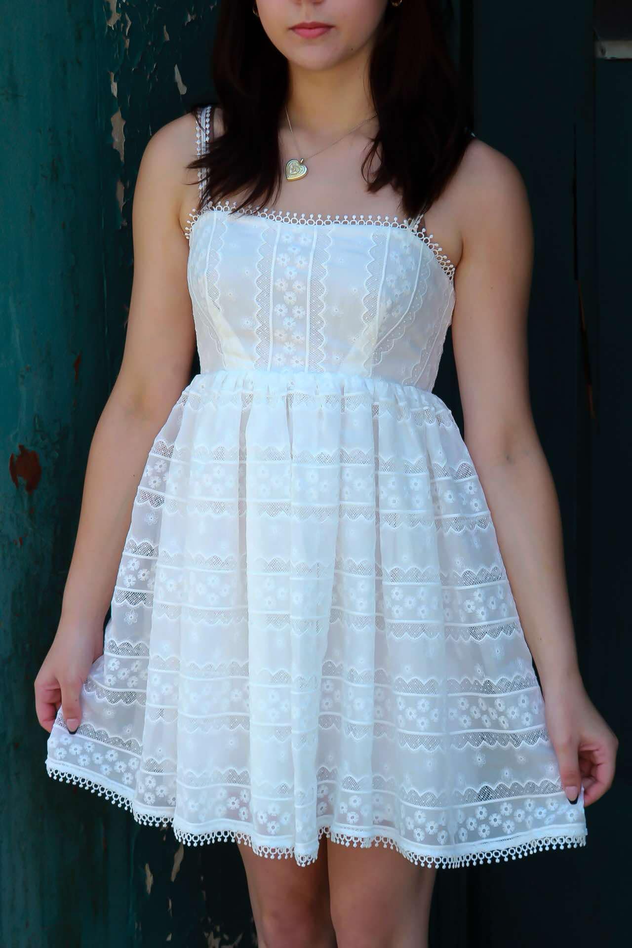 June Eyelet Dress