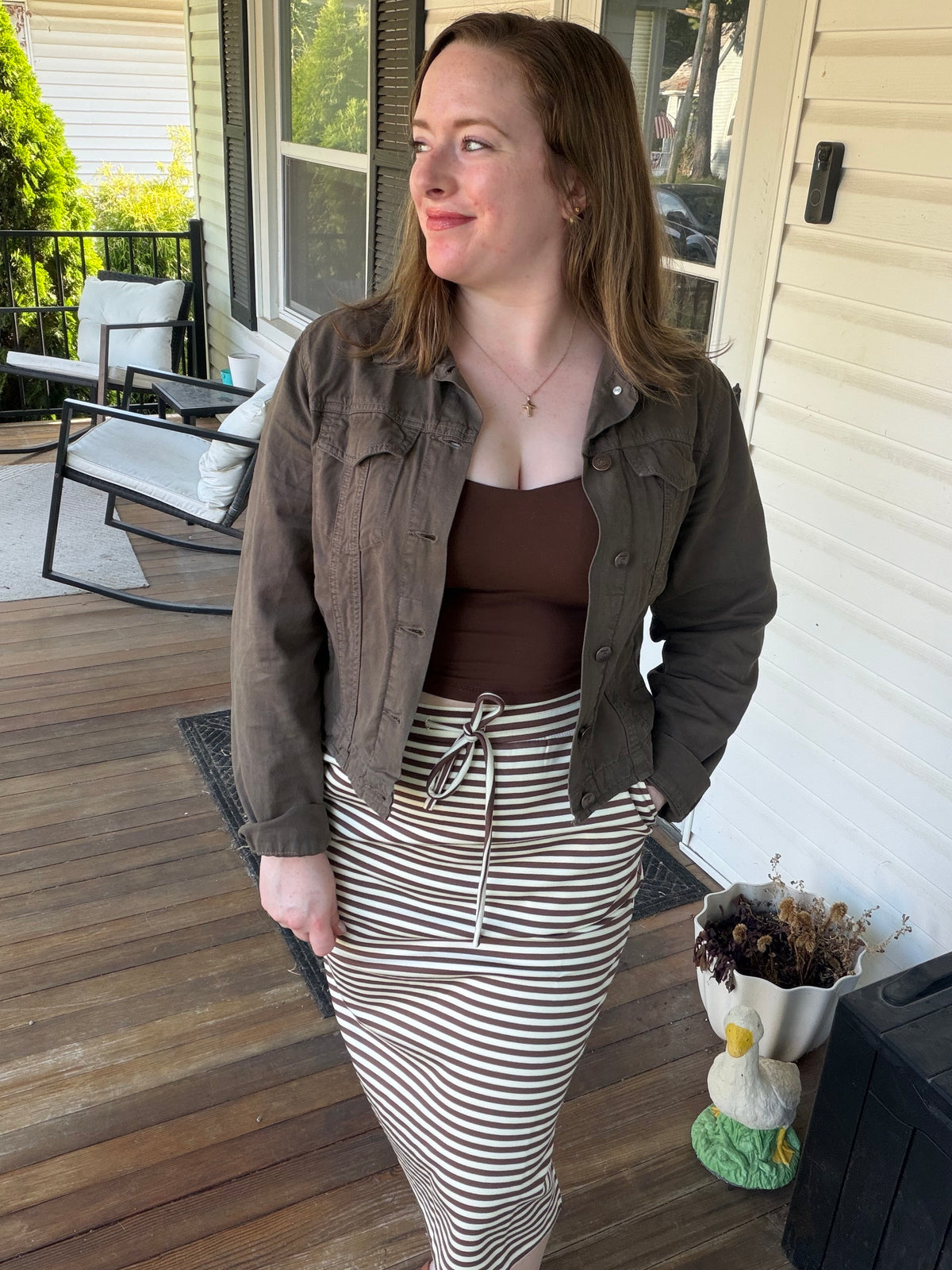 Jordan Knit Midi Skirt