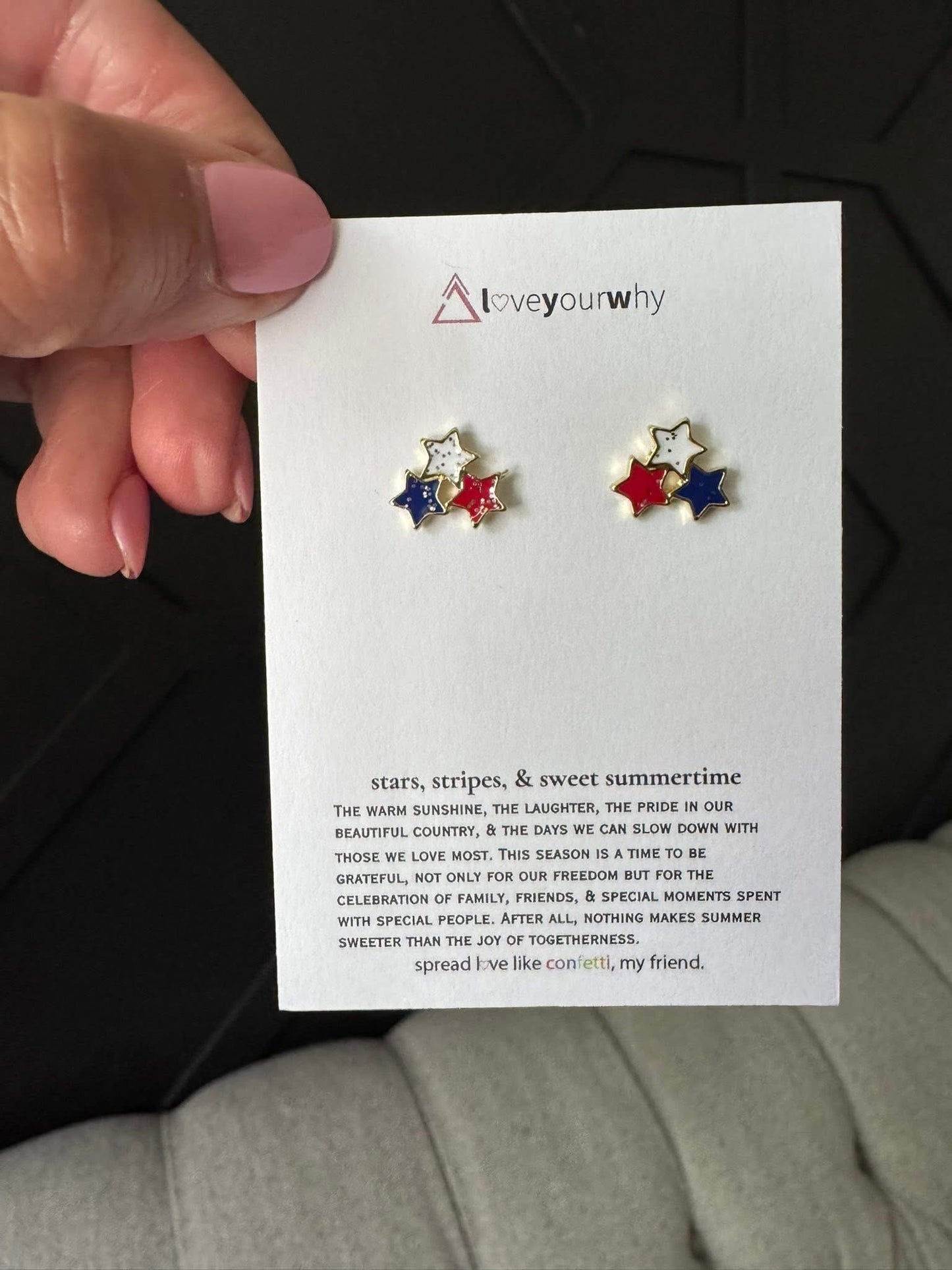 4th of July Earrings