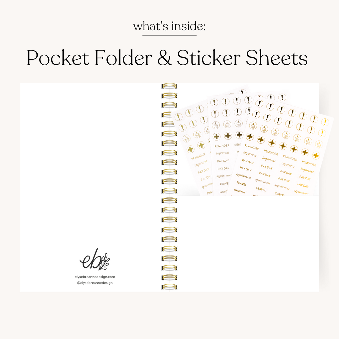 Pink Trellis Academic Planner