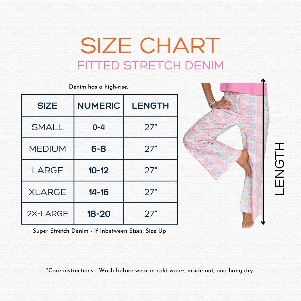 Floral Patchwork Pants