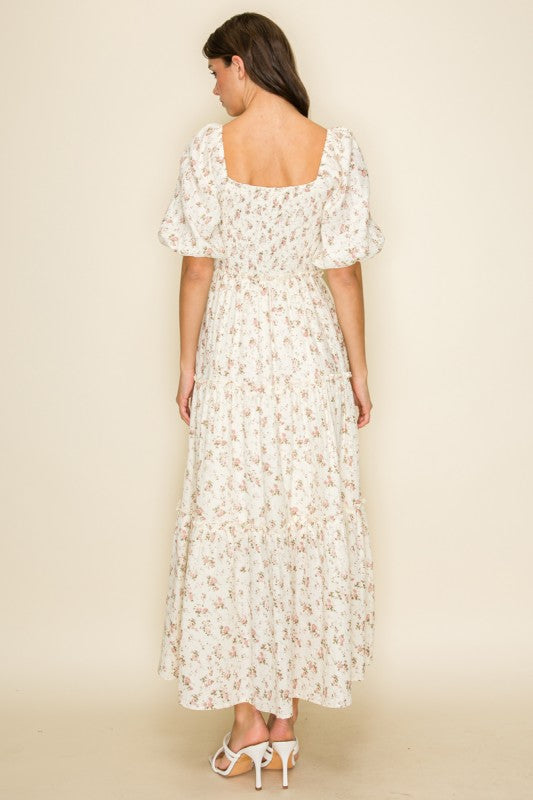 Hattie Rose Smocked Midi Dress