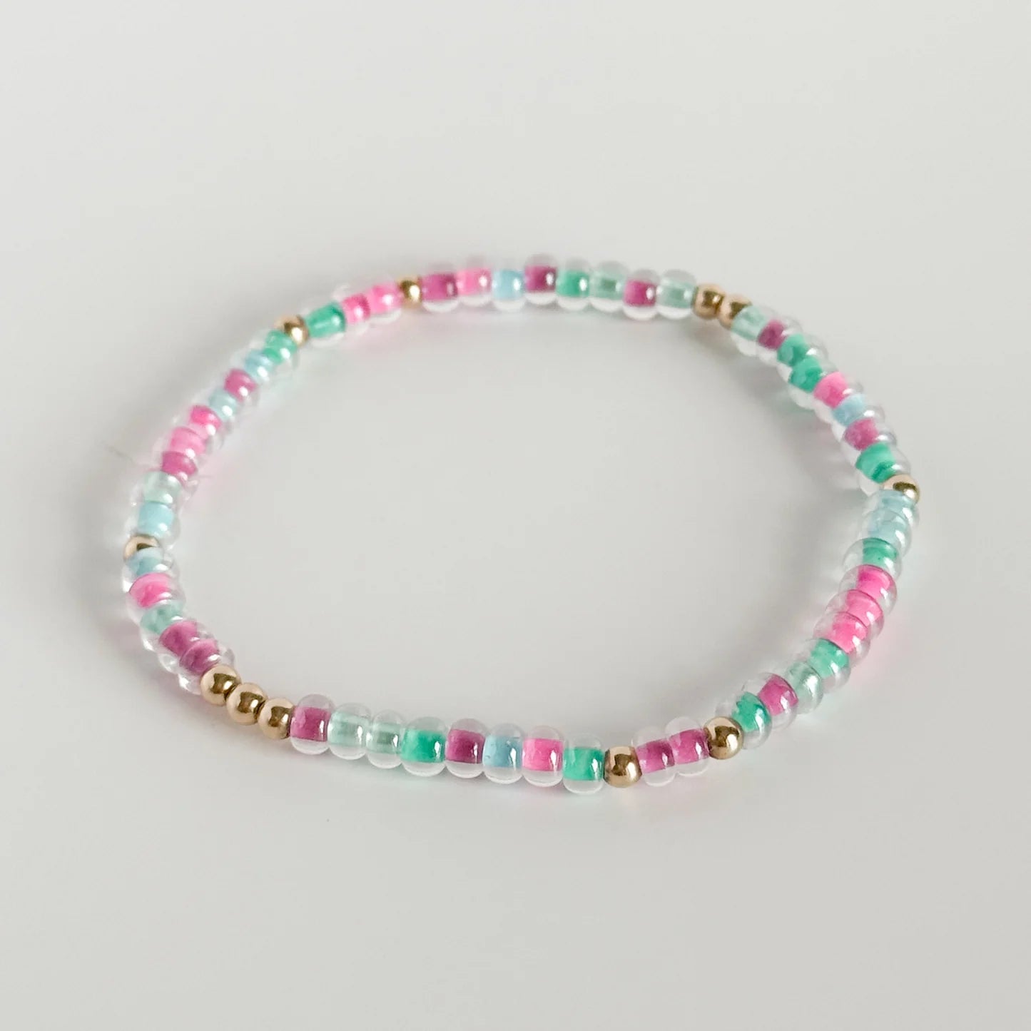 Summer Days Gold Confetti Bracelet