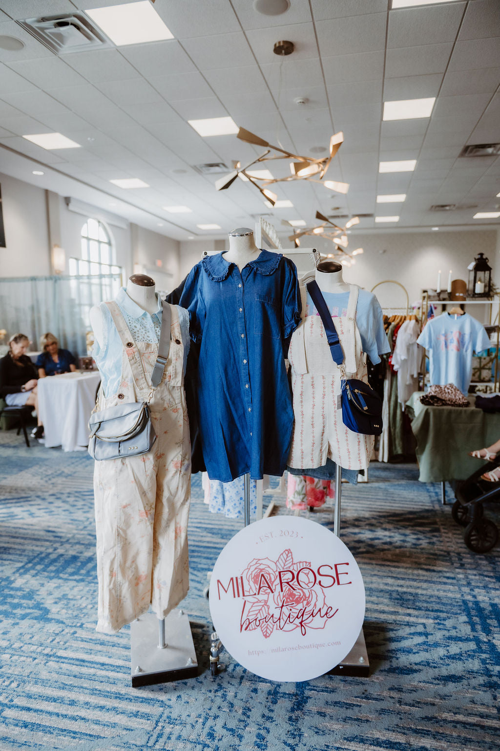 Collared Chambray Dress
