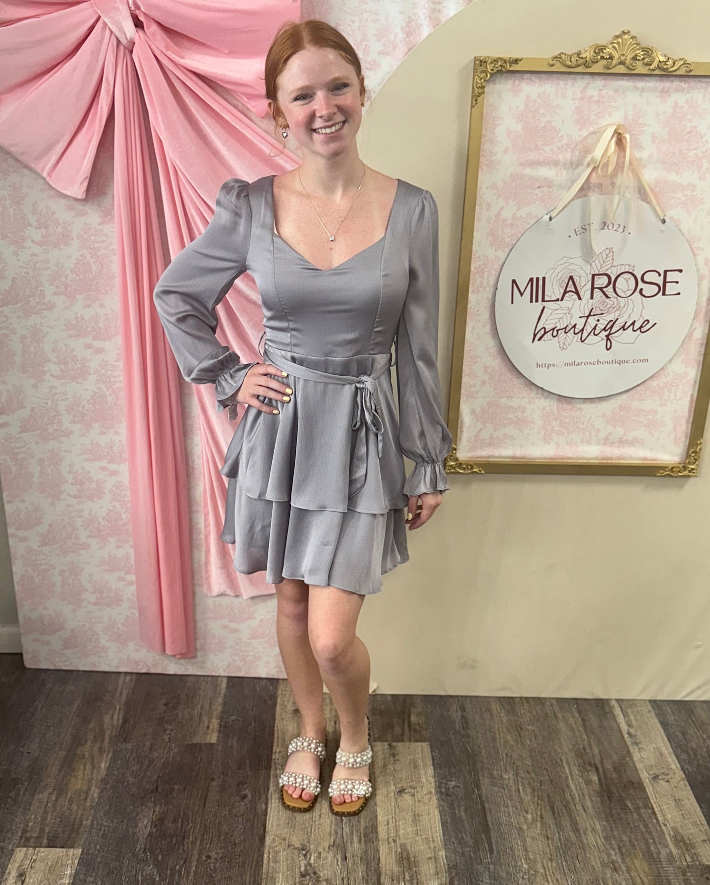 Lavender Tulip Dress