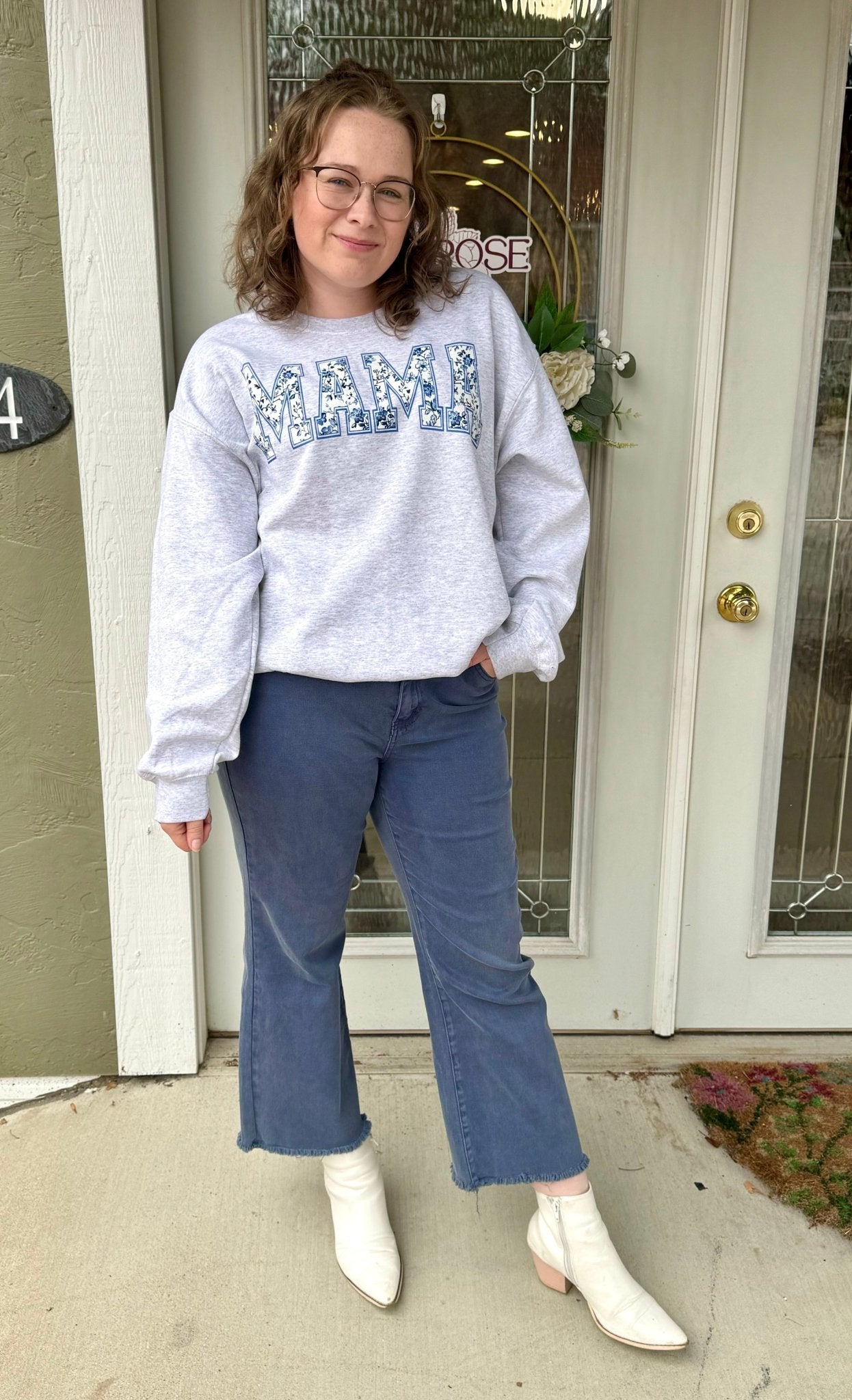 Acid Wash BlackBerry Denim - Mila Rose Boutique, LLC