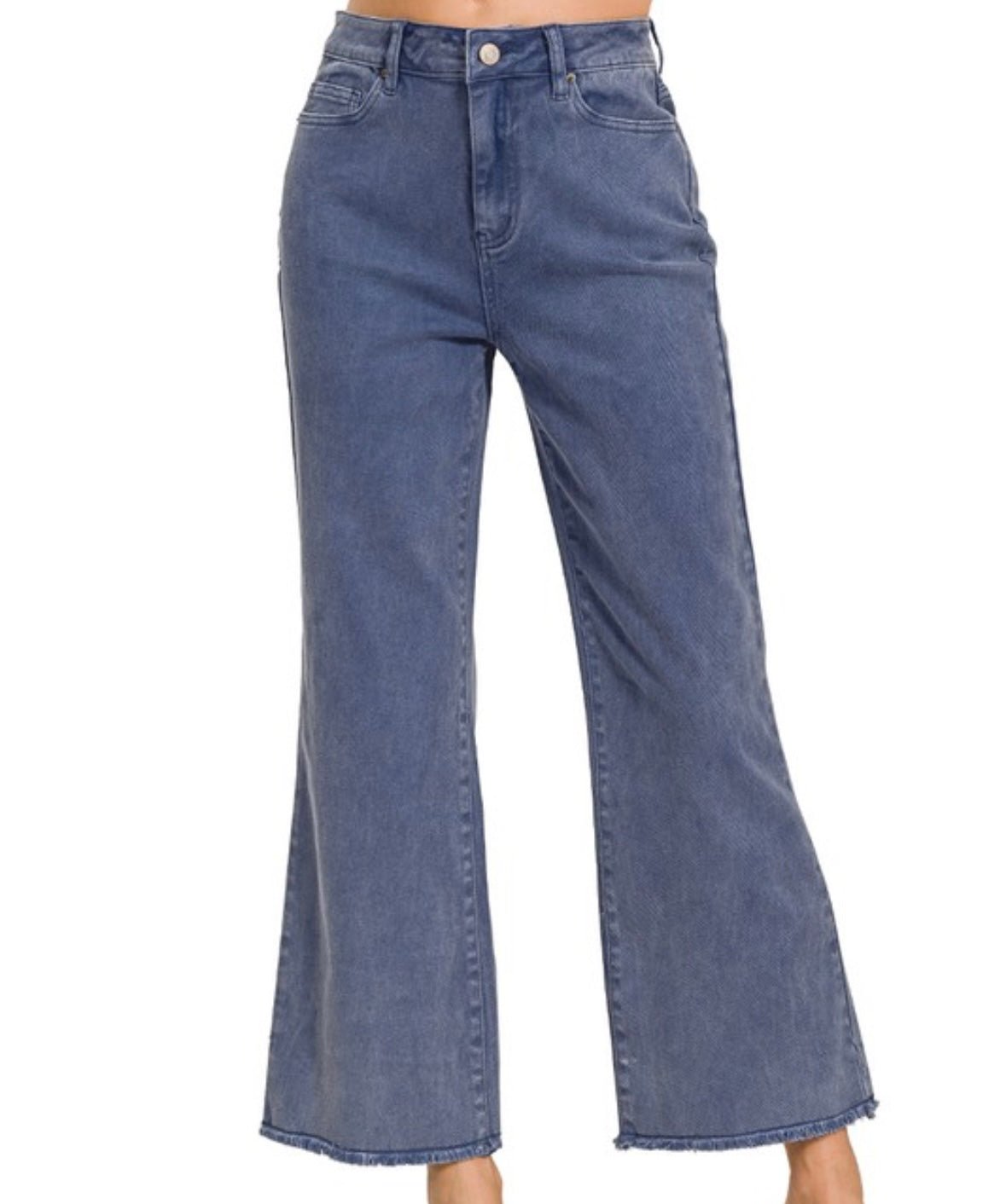 Acid Wash BlackBerry Denim - Mila Rose Boutique, LLC