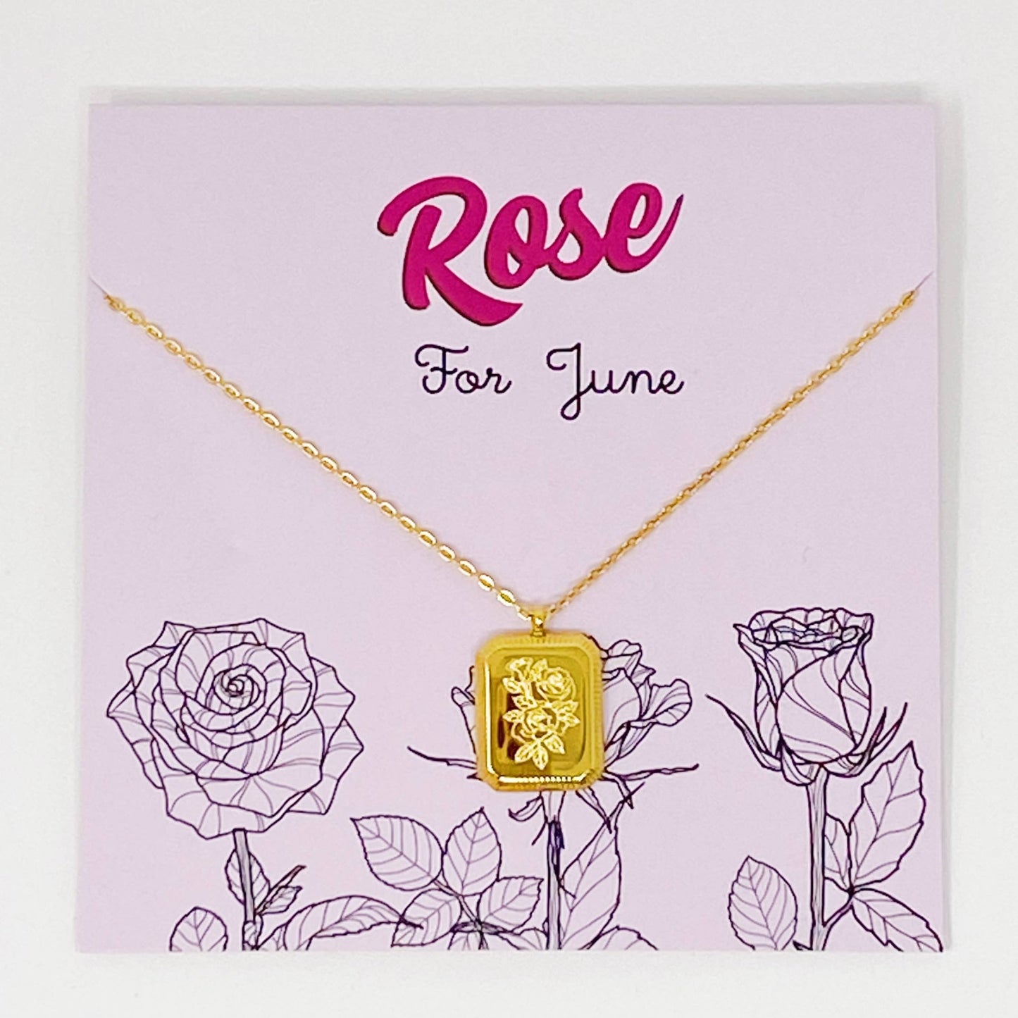 Blooming Birth Month Necklaces - Mila Rose Boutique, LLC