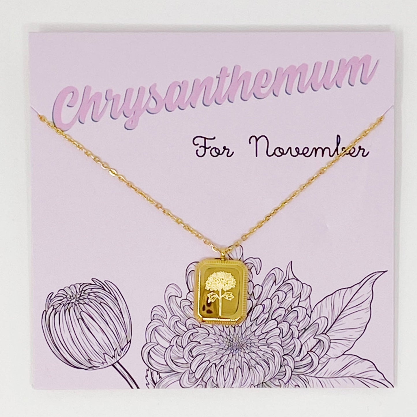 Blooming Birth Month Necklaces - Mila Rose Boutique, LLC