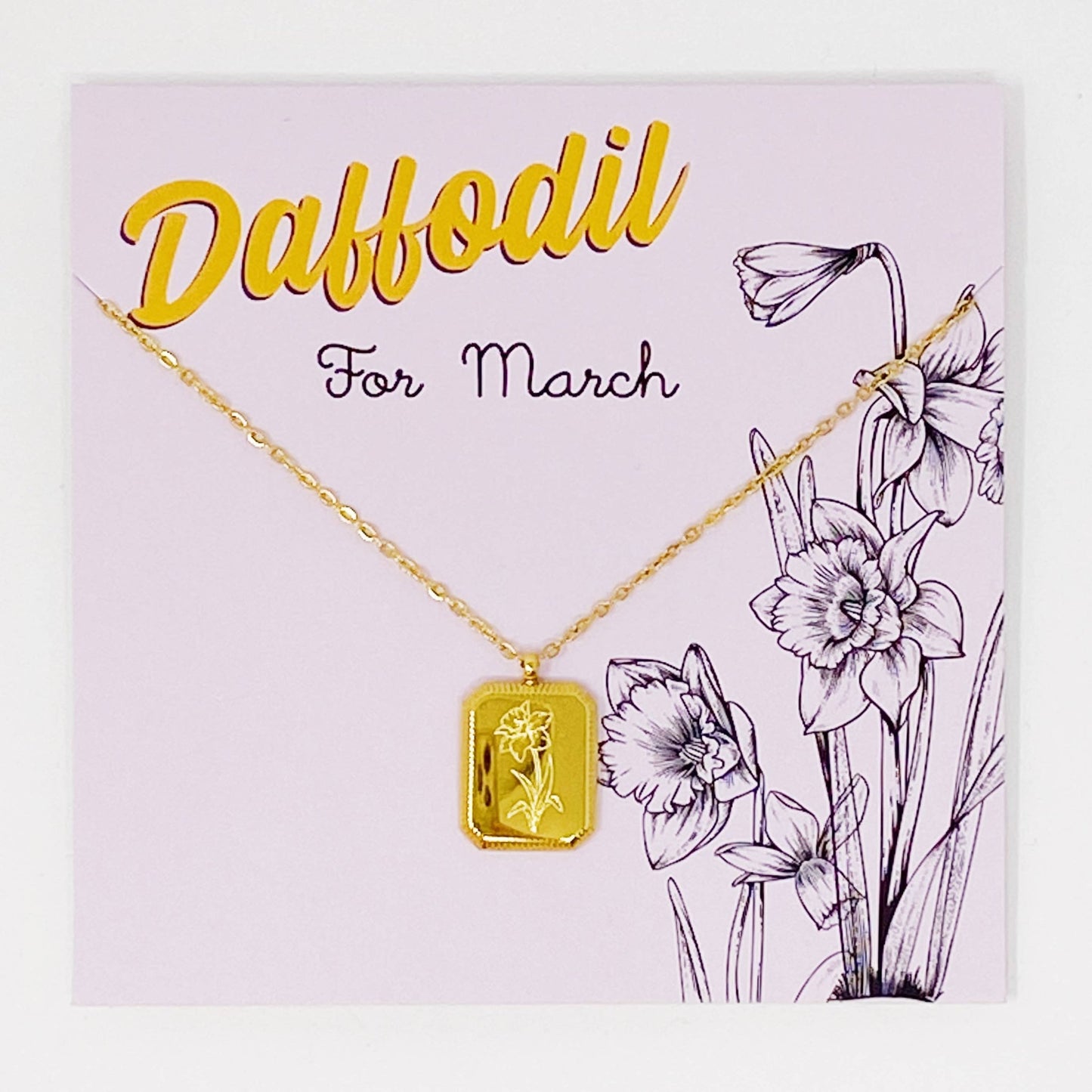 Blooming Birth Month Necklaces - Mila Rose Boutique, LLC