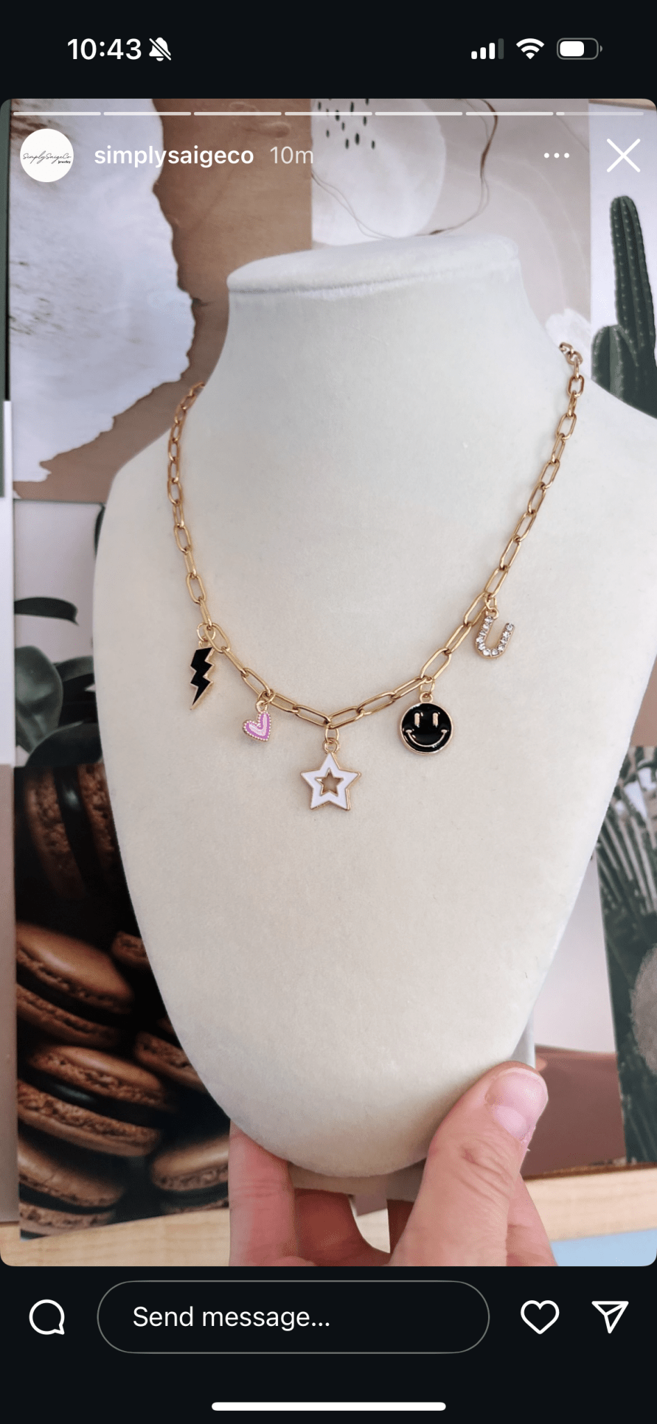 Charm Paperclip Chain - Mila Rose Boutique, LLC