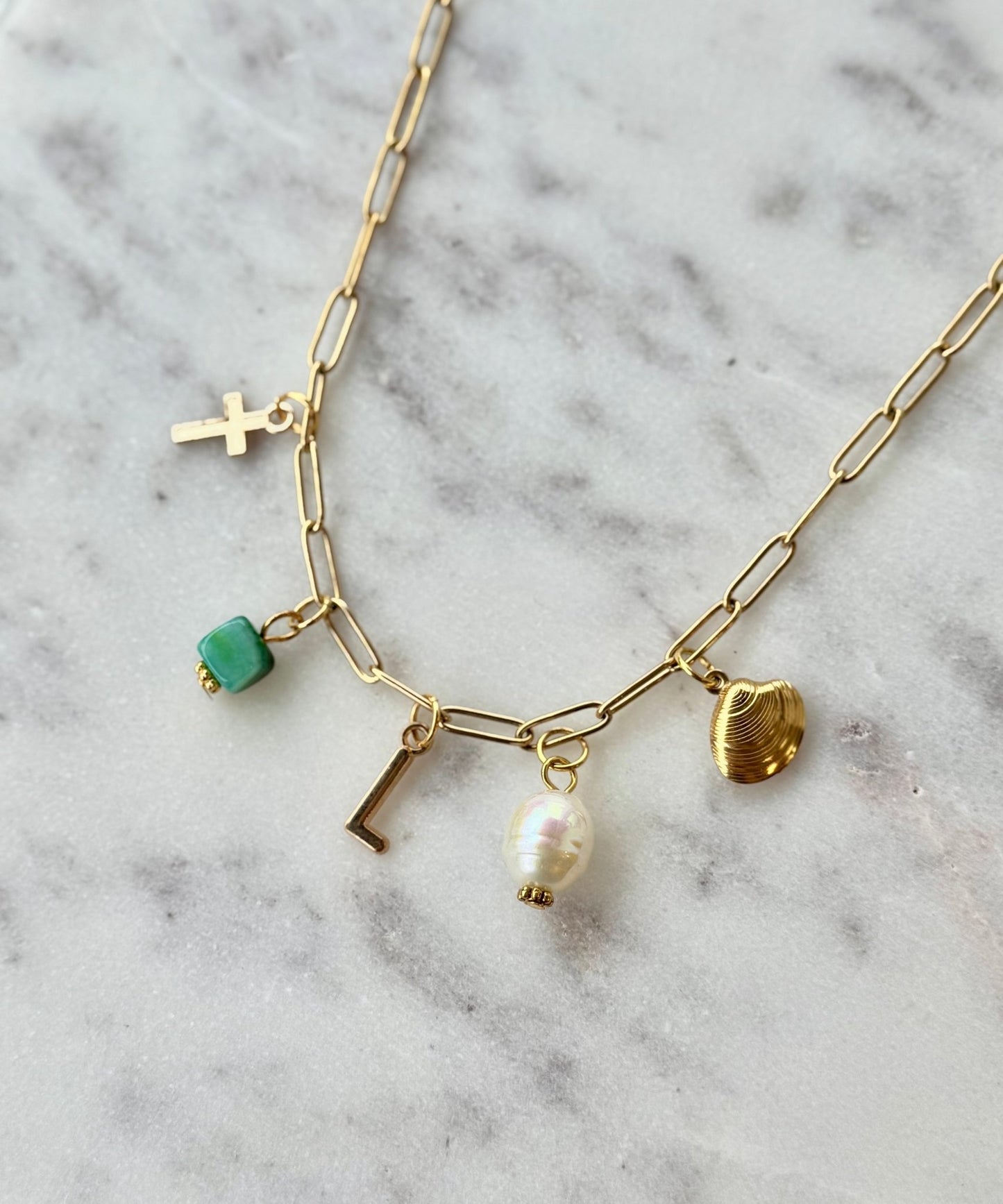 Charm Paperclip Chain - Mila Rose Boutique, LLC