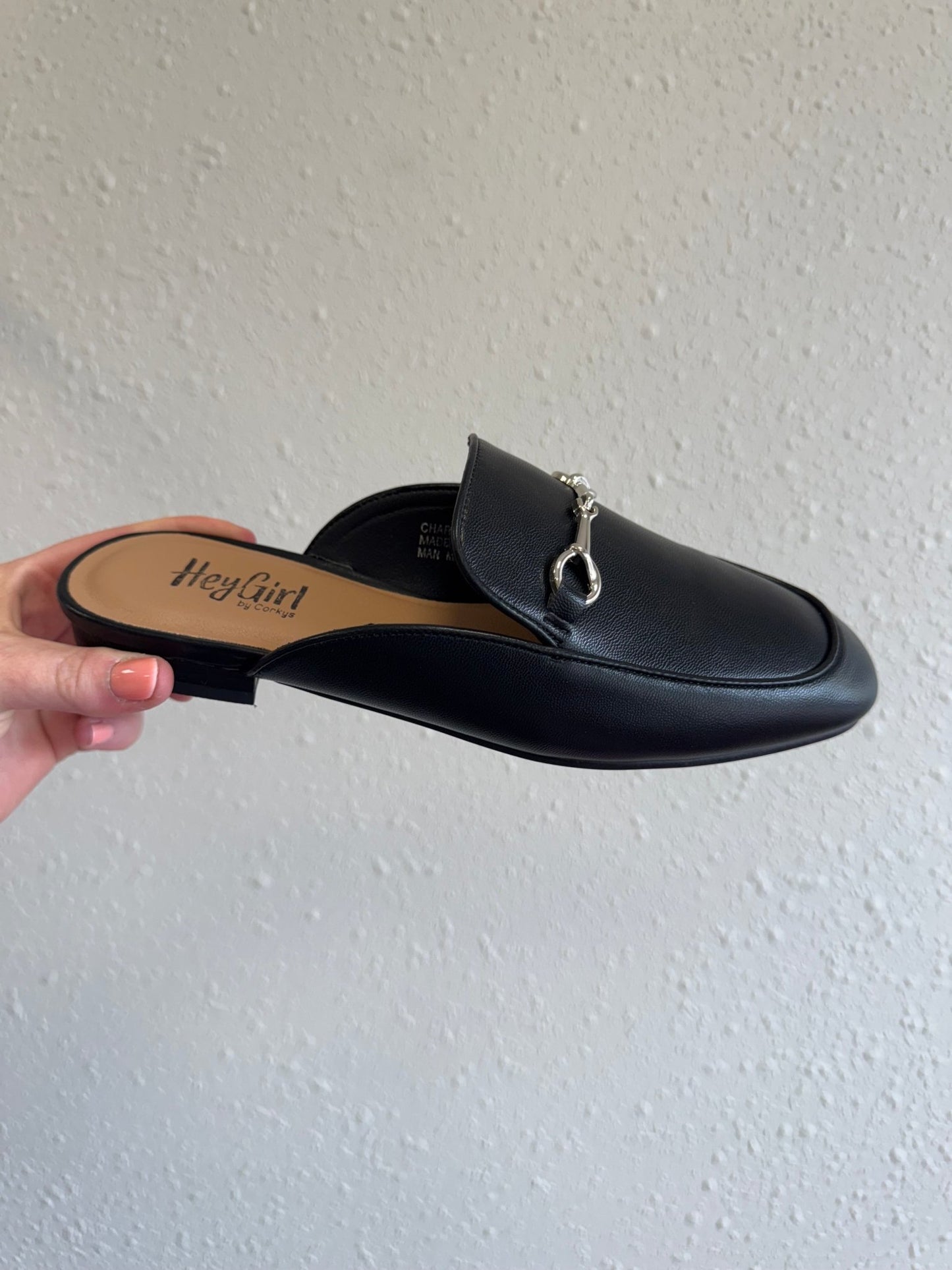 Charmer Mule: Black - Mila Rose Boutique, LLC
