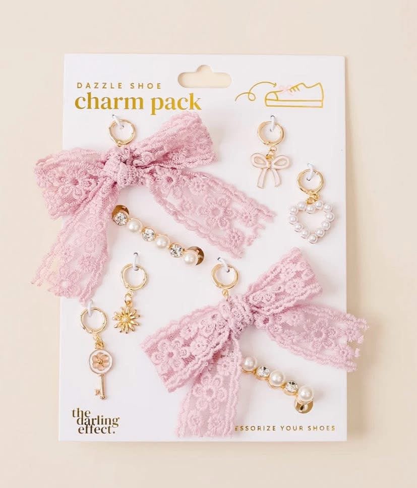 Dazzle Shoe Charm: Key to my Heart - Mila Rose Boutique, LLCDazzle Shoe Charm: Key to my Heart
