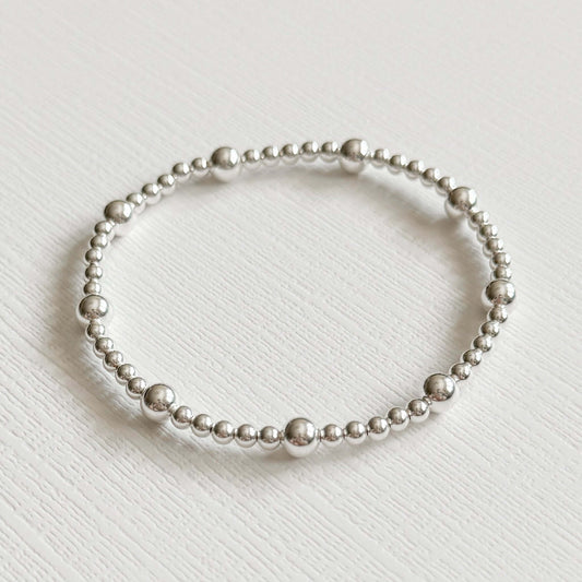 Emma Silver Bracelet - Mila Rose Boutique, LLCEmma Silver Bracelet