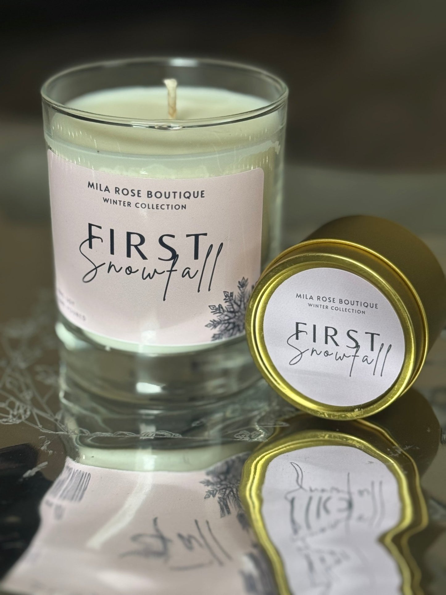 First Snowfall Candle - Mila Rose Boutique, LLC