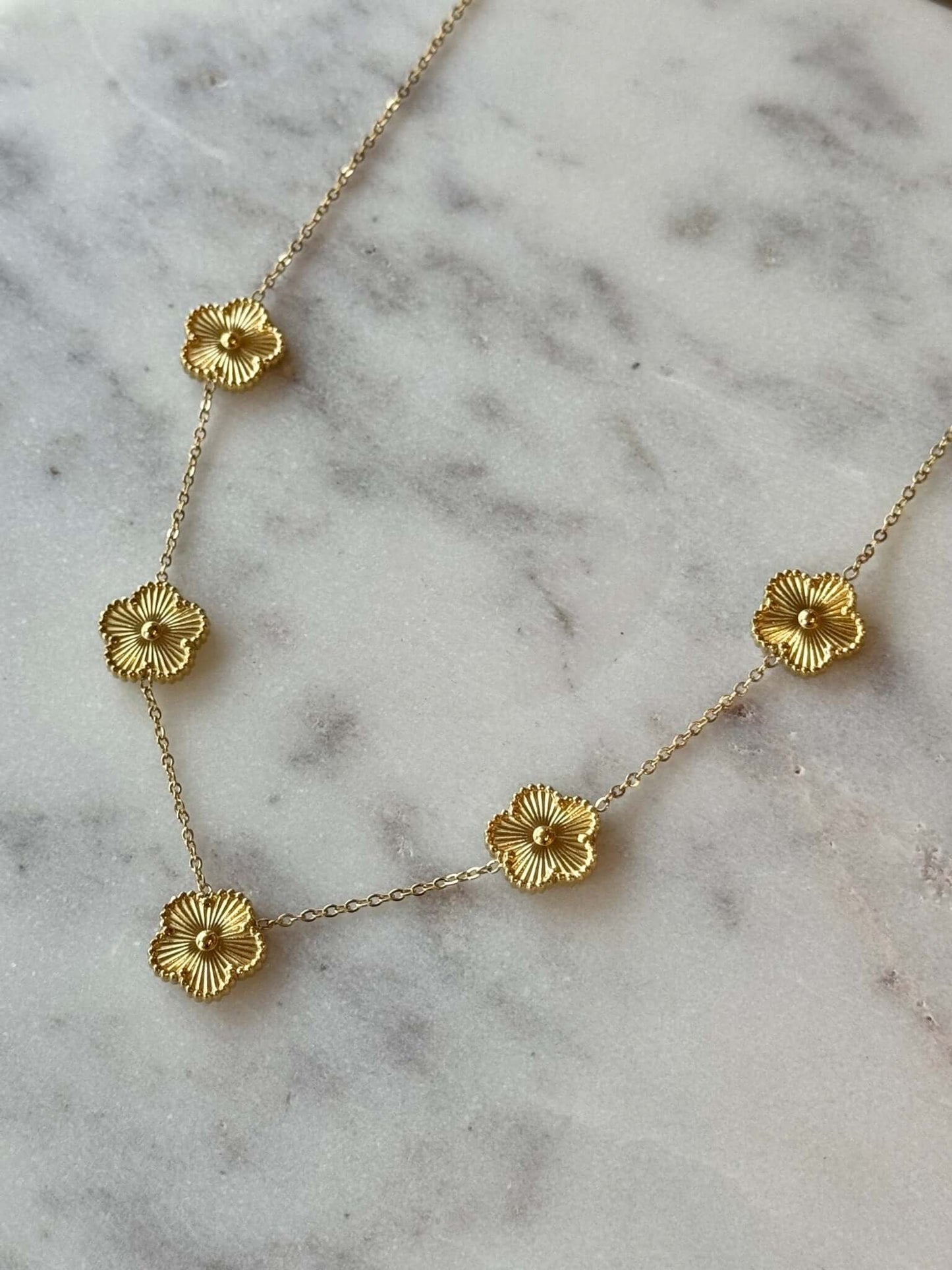 Flower Power Necklace - Mila Rose Boutique, LLC