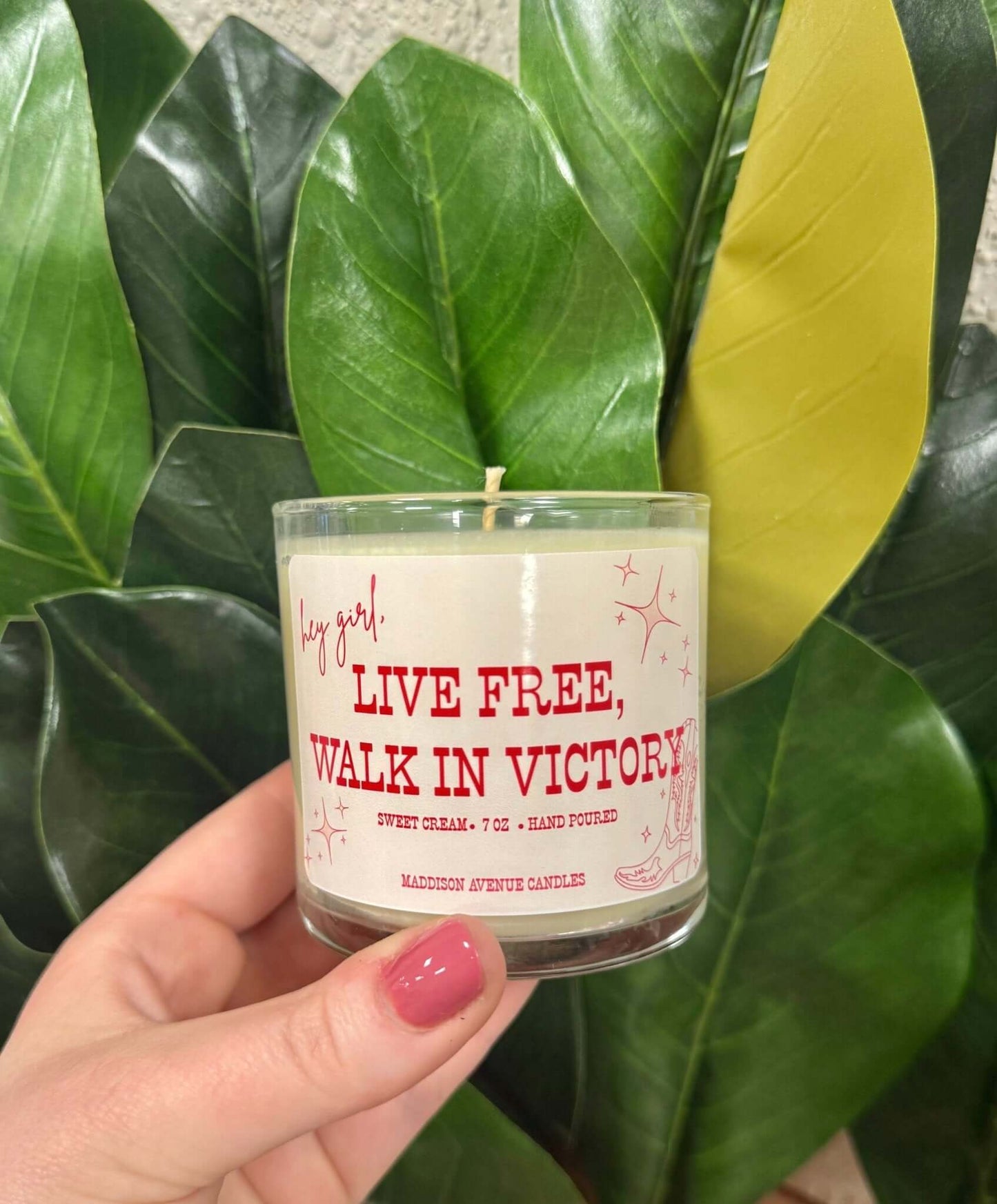 Hey Girl Candle - Mila Rose Boutique, LLC