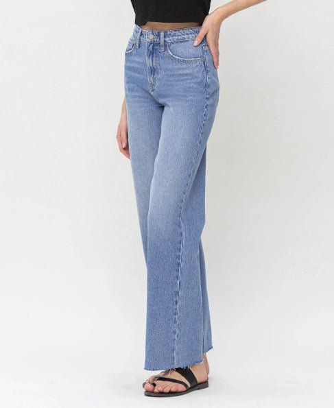 High Rise Wide/Loose Fit Jean - Mila Rose Boutique, LLCHigh Rise Wide/Loose Fit Jean29/9
