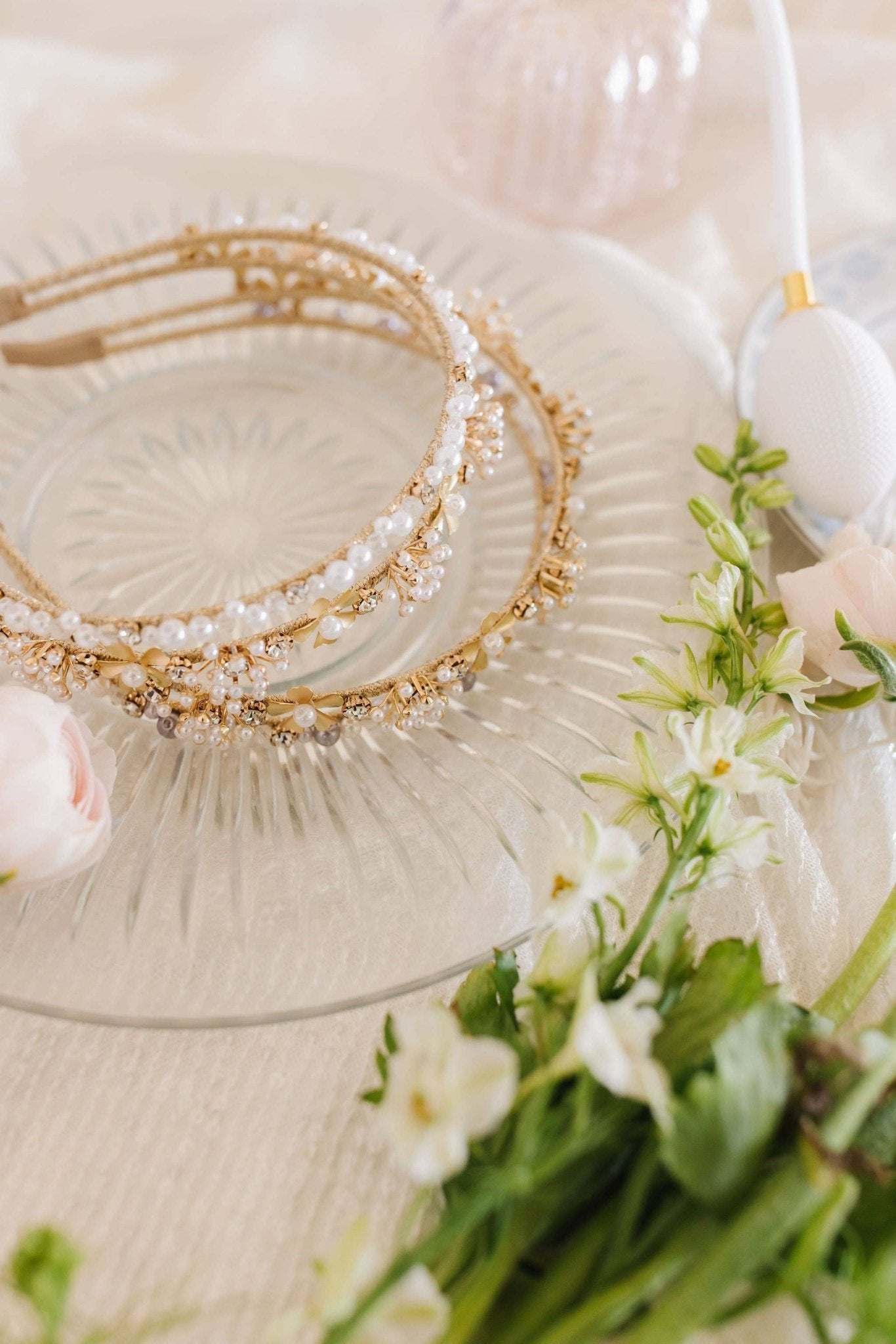 Madeline Headband: White - Mila Rose Boutique, LLC