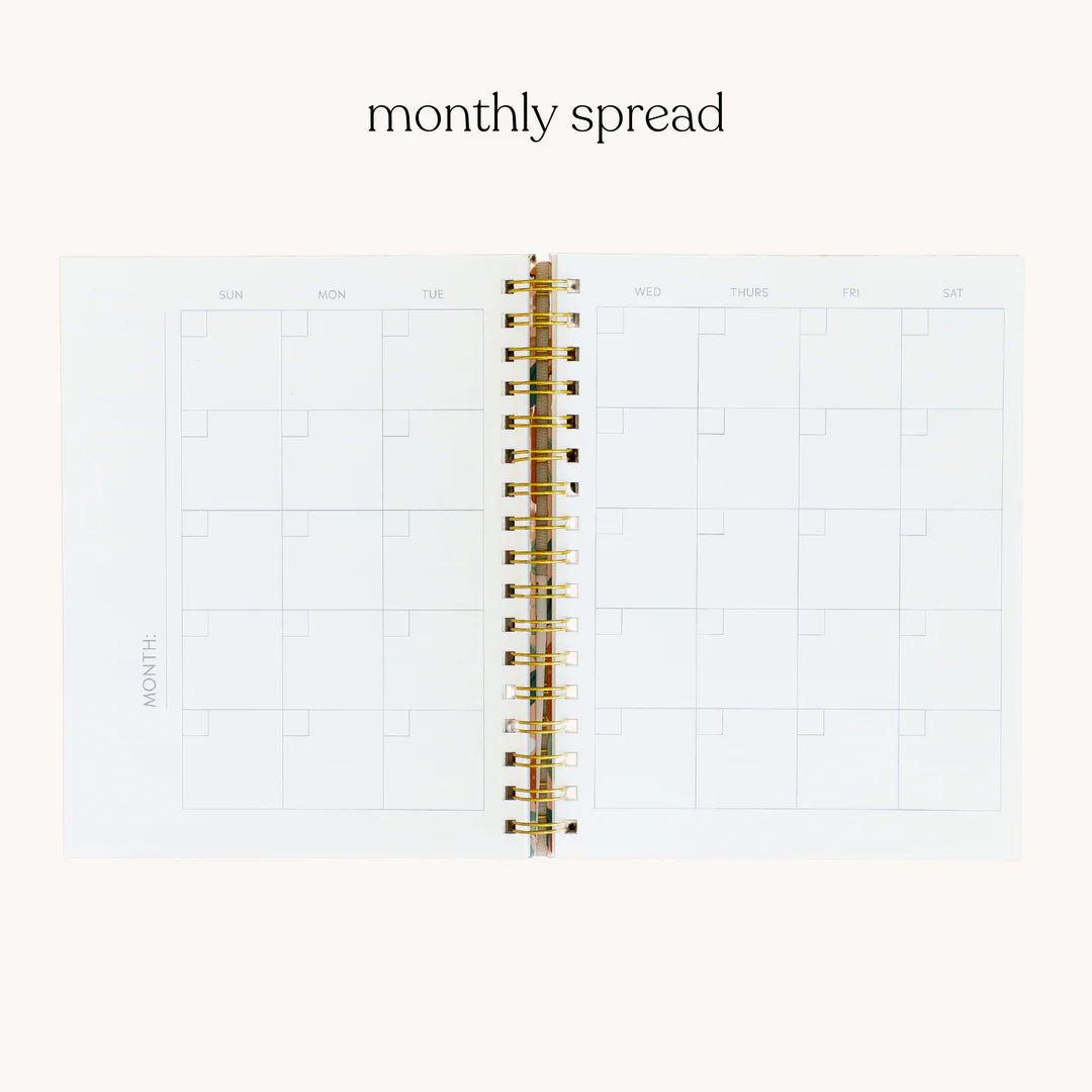 Mill & Meadow Undated Planner - Mila Rose Boutique, LLC