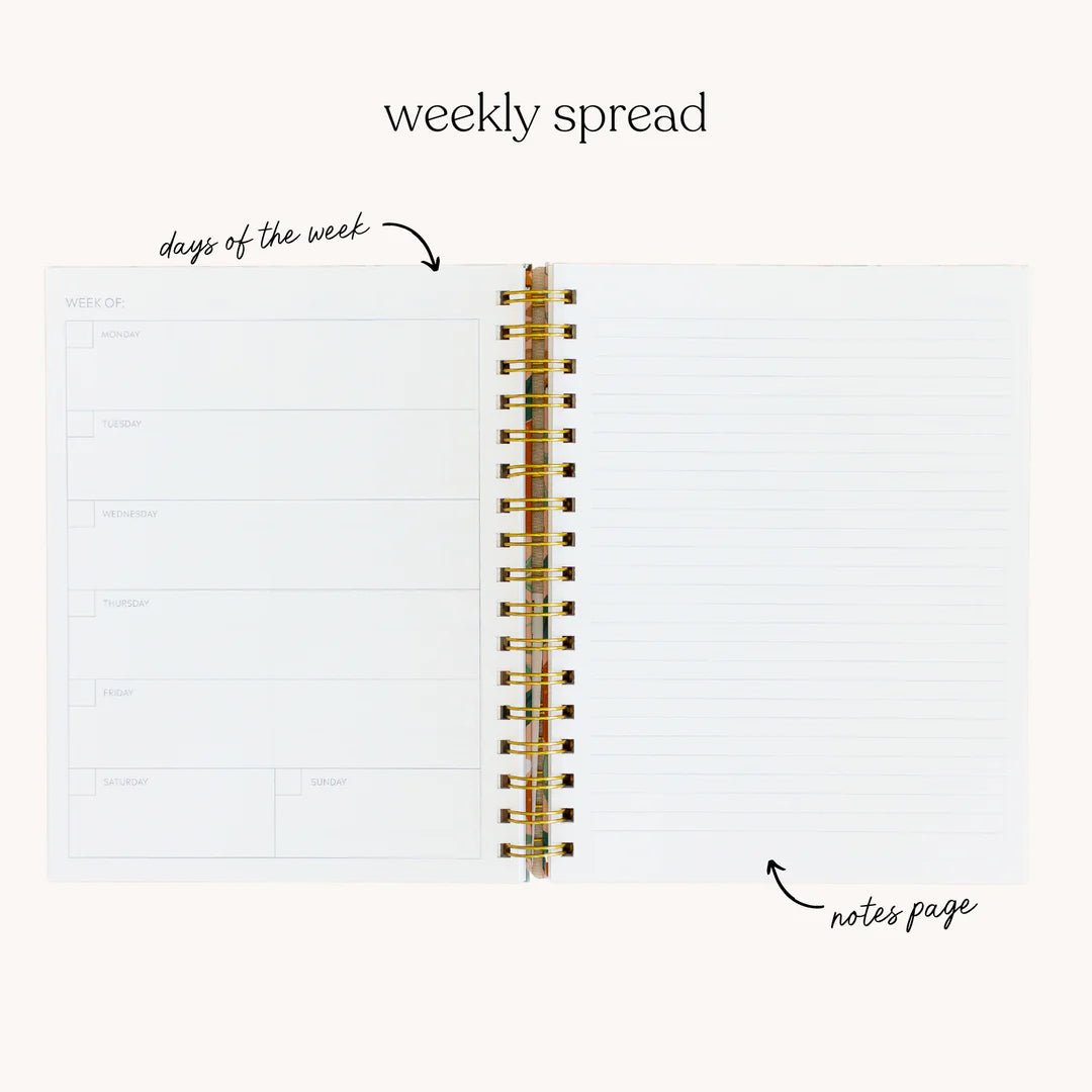 Mill & Meadow Undated Planner - Mila Rose Boutique, LLC