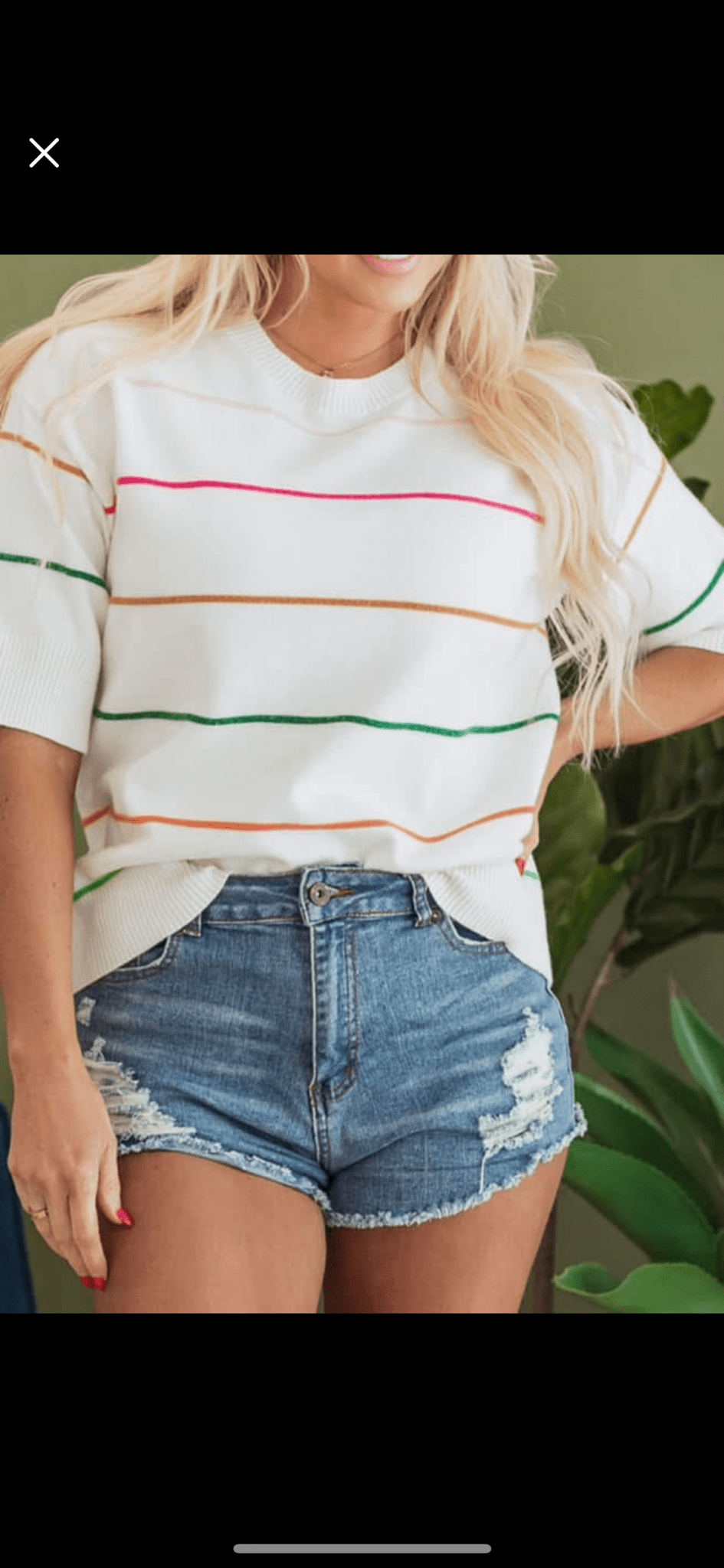 Pastel Striped Sweater - Mila Rose Boutique, LLC