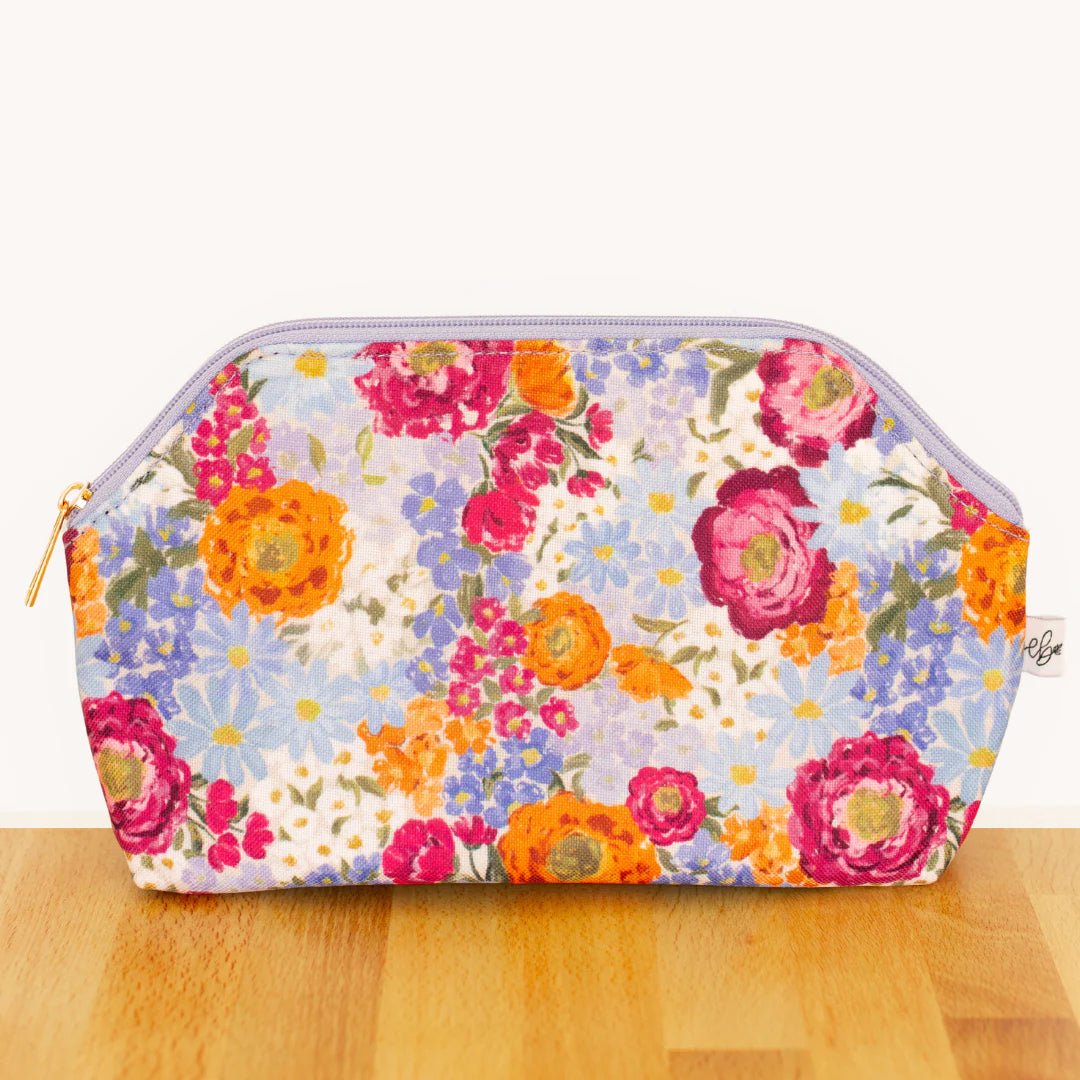 Primavera Zipper Pouch - Mila Rose Boutique, LLC