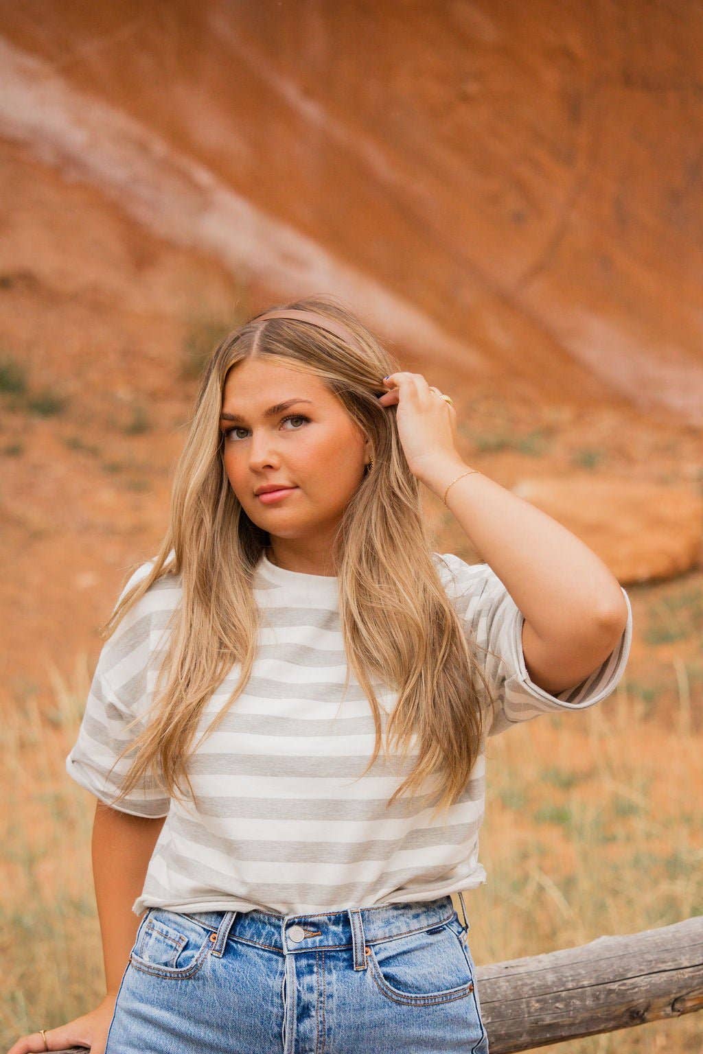 Thin Brown Leather Headband - Mila Rose Boutique, LLC