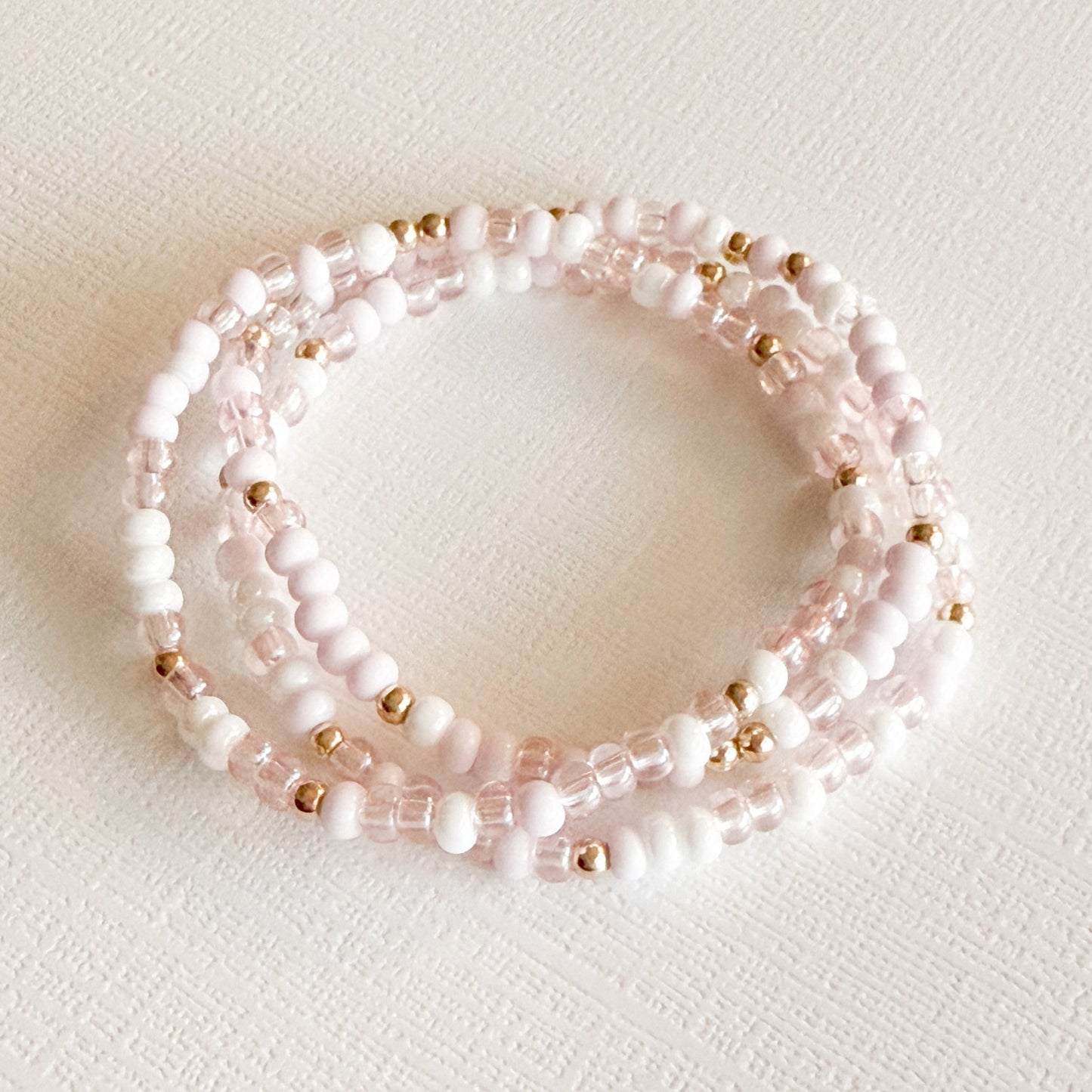 Think Pink Gold Confetti Bracelet - Mila Rose Boutique, LLCThink Pink Gold Confetti Bracelet