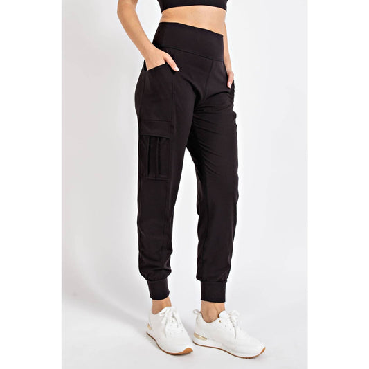 Butter Jogger with Pockets: Black