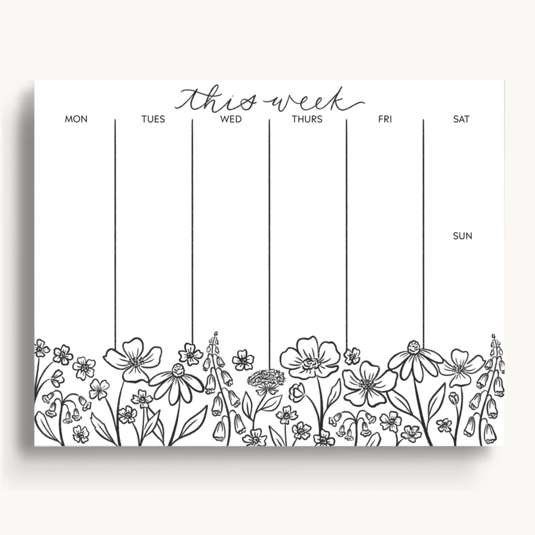 Weekly Notepad