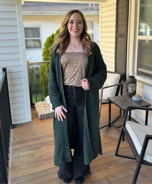 Viral Coffee Date Cardigan: *Preorder*