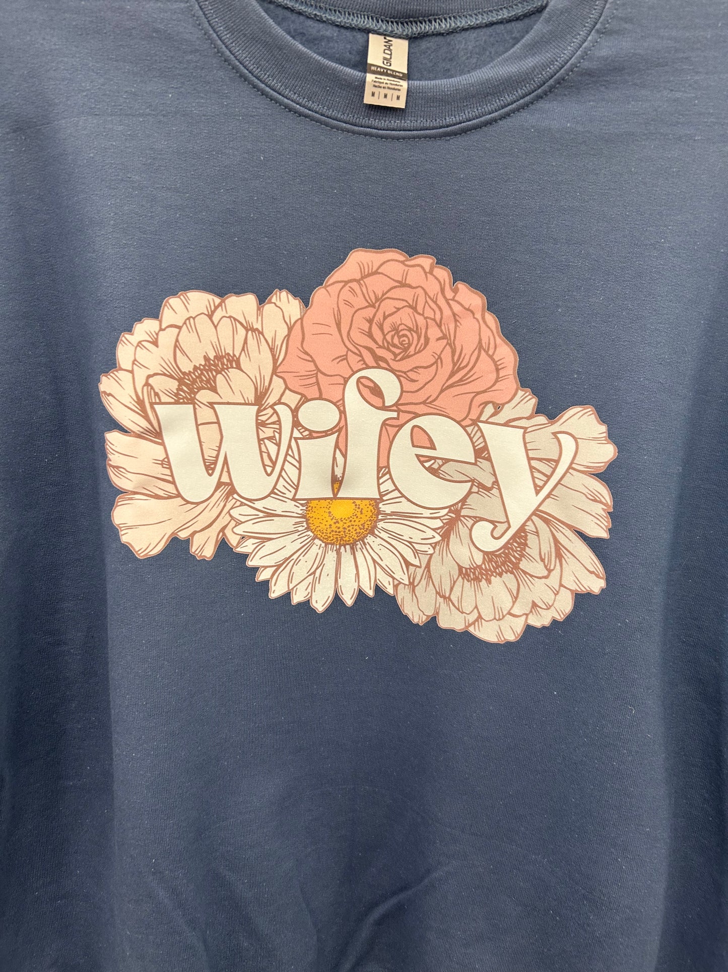 Wifey Floral Crewneck