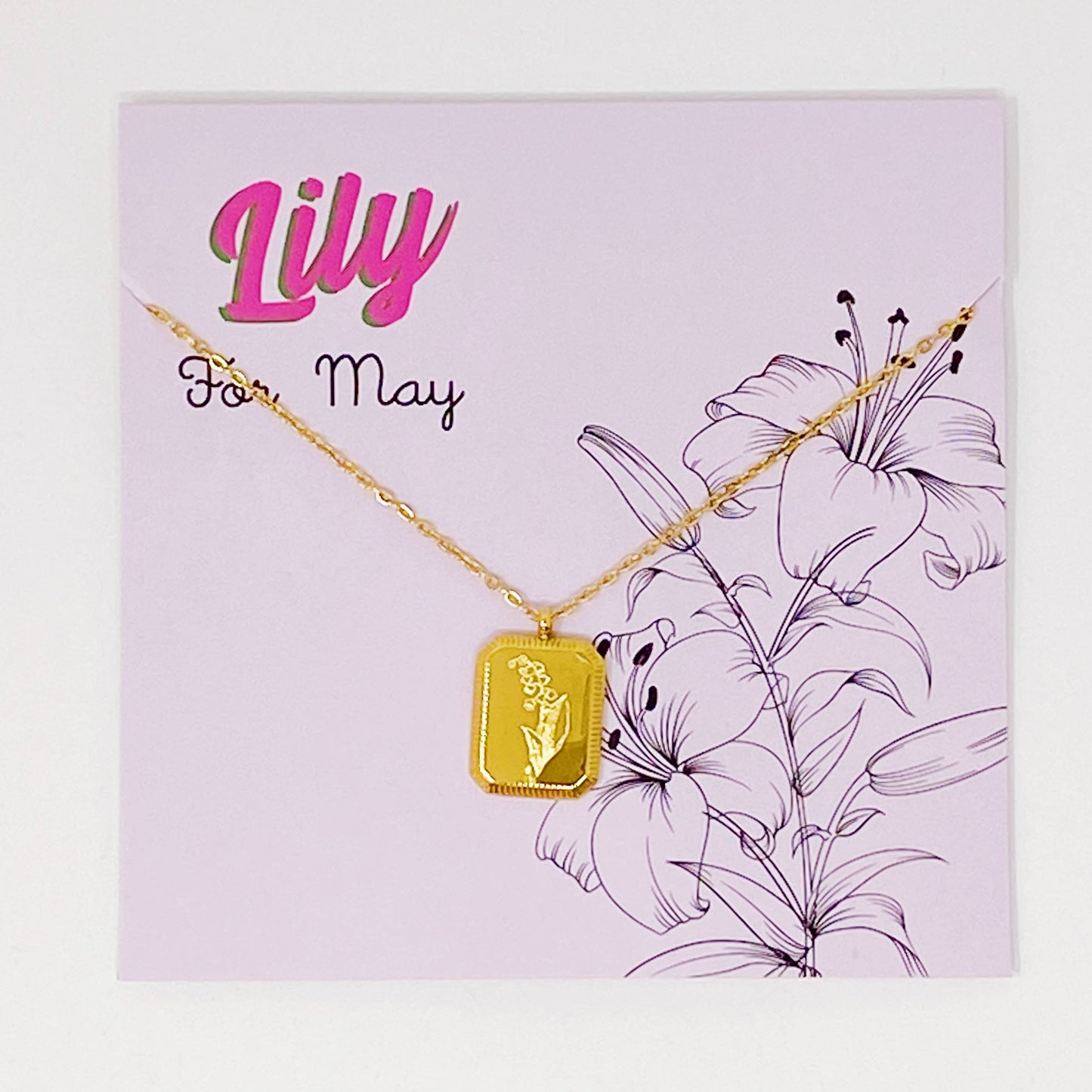 Blooming Birth Month Necklaces